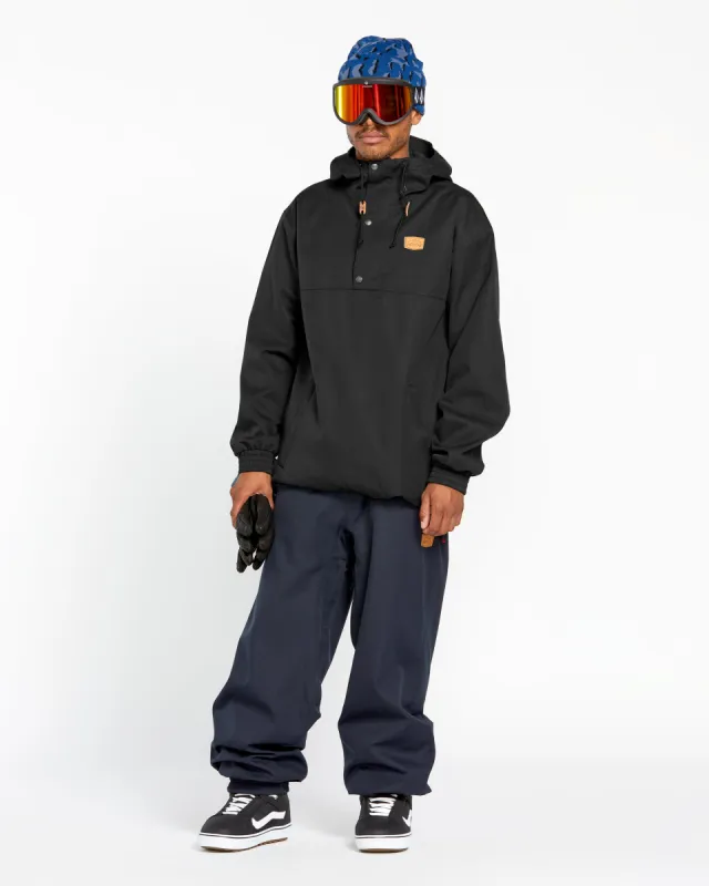 Mens Longo 20K Pullover - Black sold by Volcom