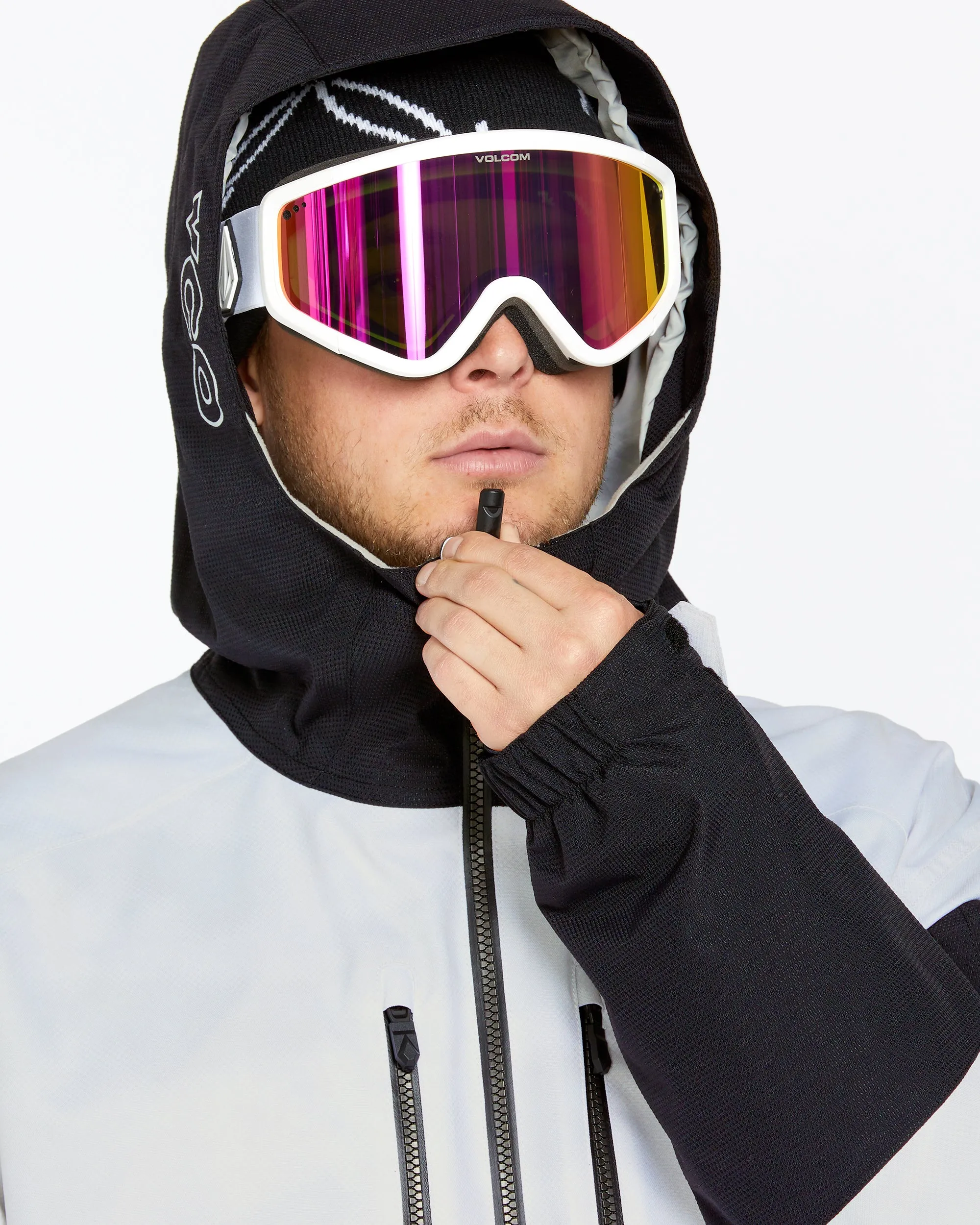 Mens V.Co Wfo Jacket - White Camo sold by Volcom product image thumbnail 4