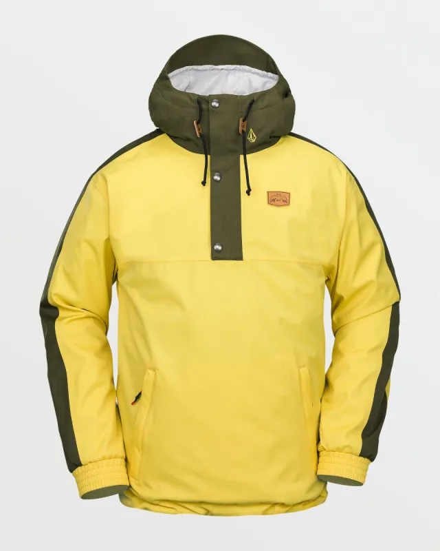 Mens Longo 20K Pullover - Dark Yellow sold by Volcom