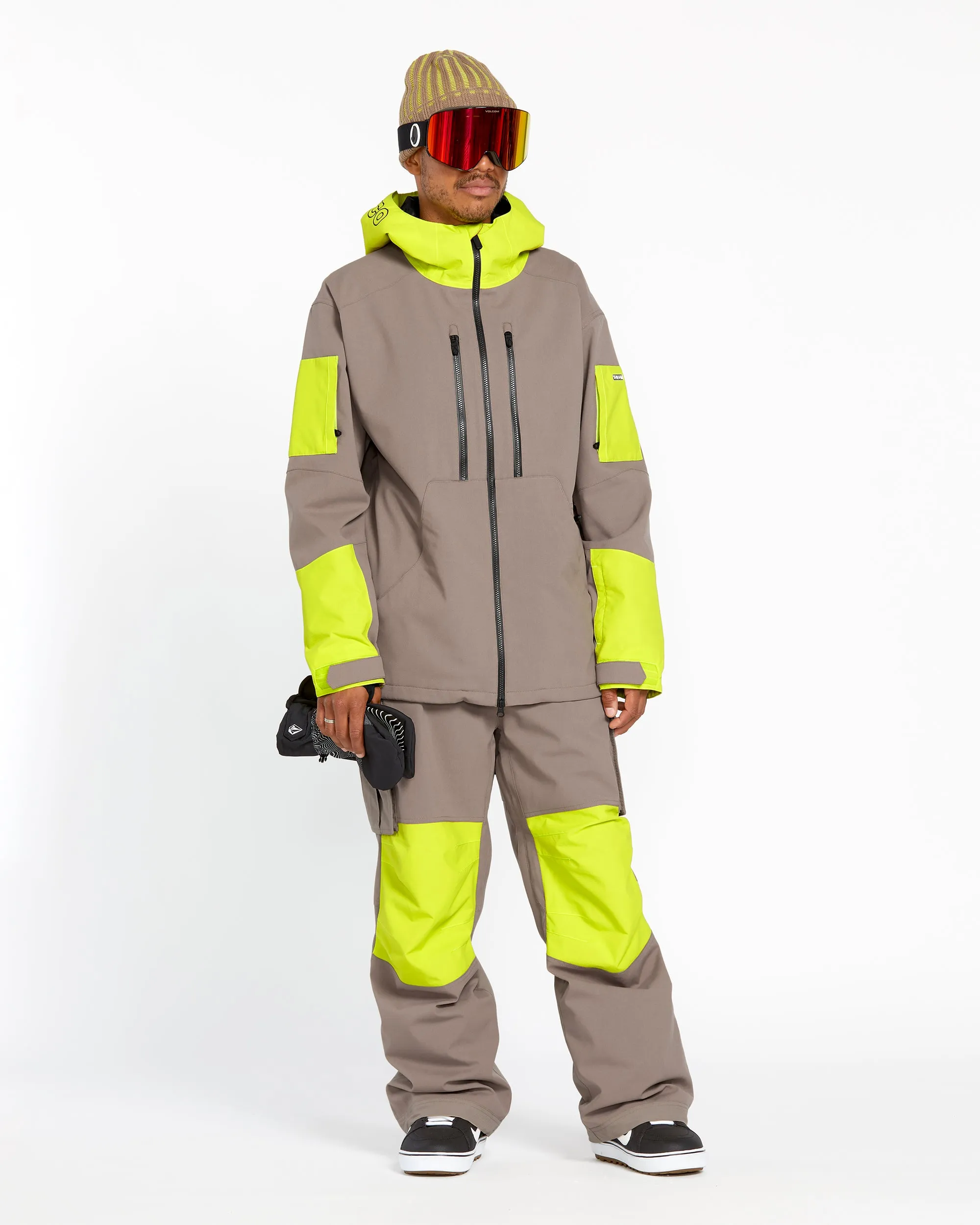 Mens V.Co Wfo Jacket - Chestnut Brown sold by Volcom product image thumbnail 3