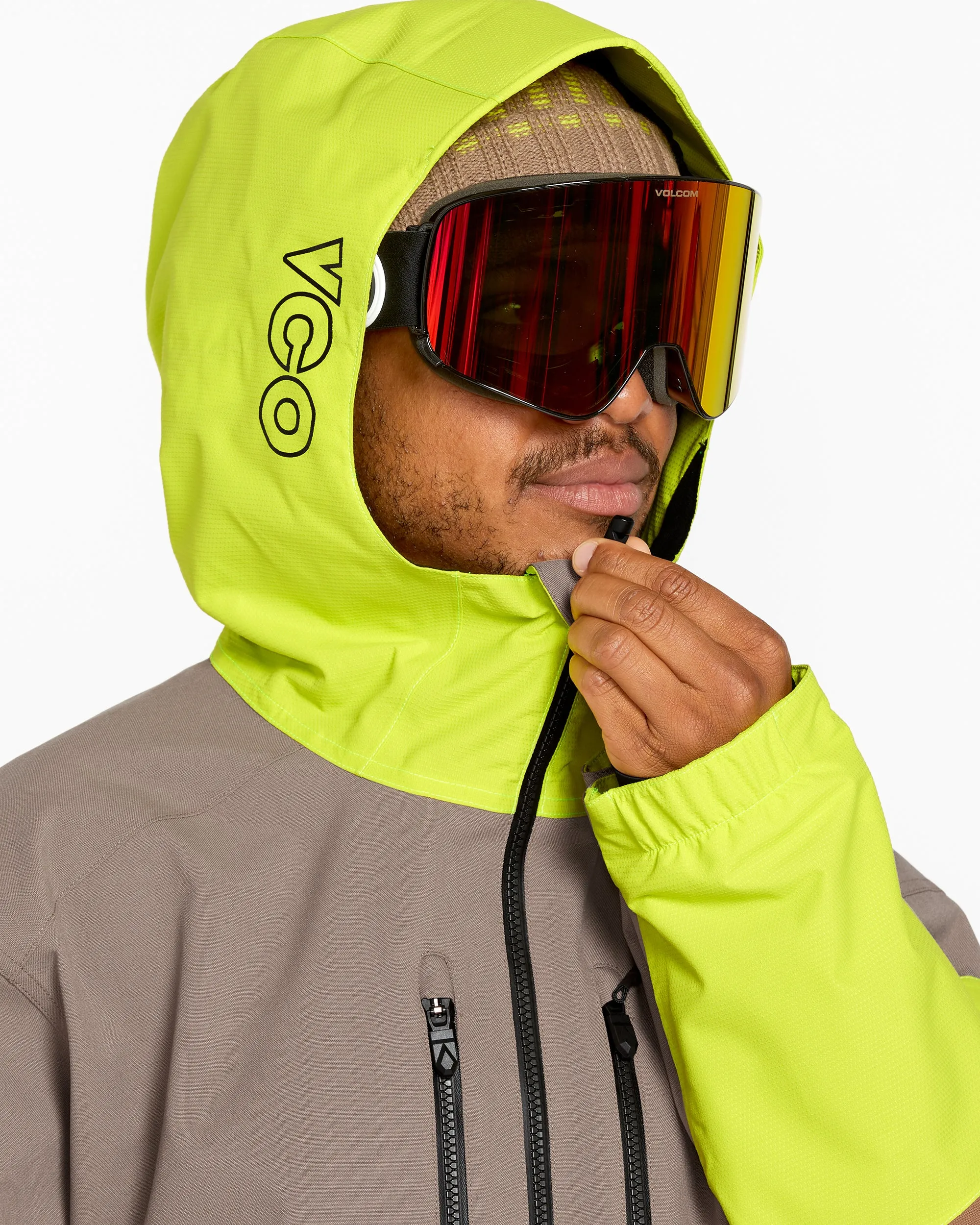 Mens V.Co Wfo Jacket - Chestnut Brown sold by Volcom product image thumbnail 5