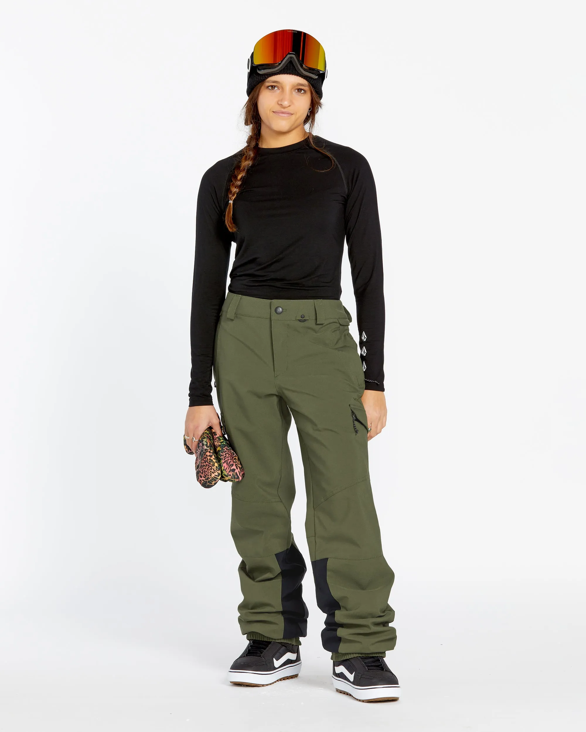 Womens Wildling Pants - Ivy sold by Volcom product image thumbnail 3