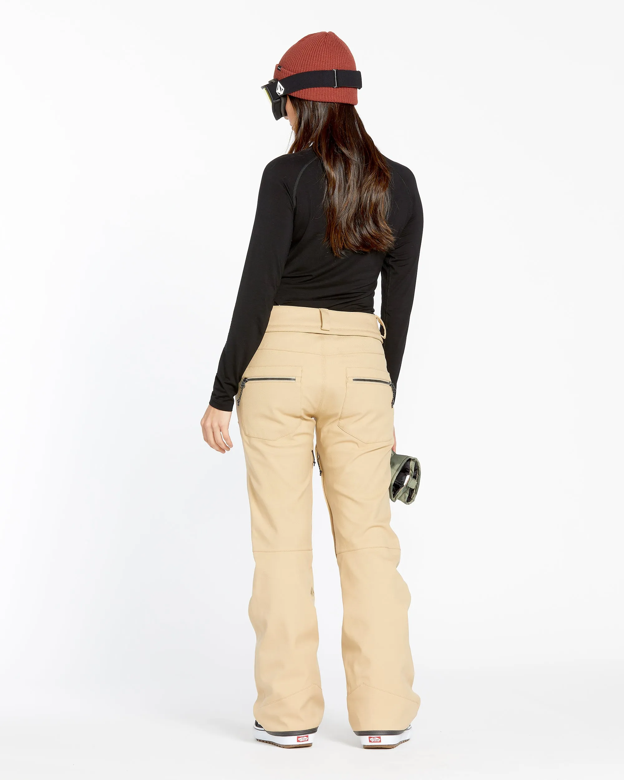 Womens Genus Stretch Pants - Sand sold by Volcom product image thumbnail 4