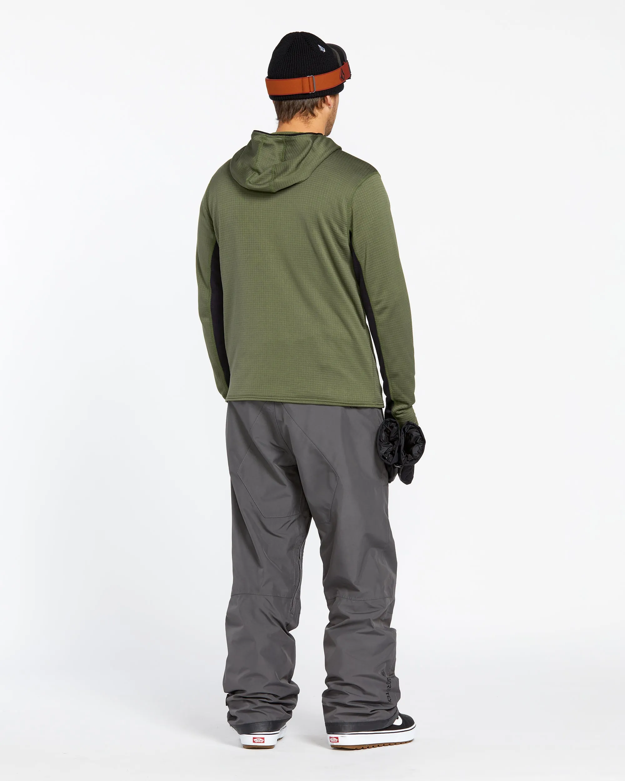 Mens Gridlock Full Zip Fleece - Ivy sold by Volcom product image thumbnail 4