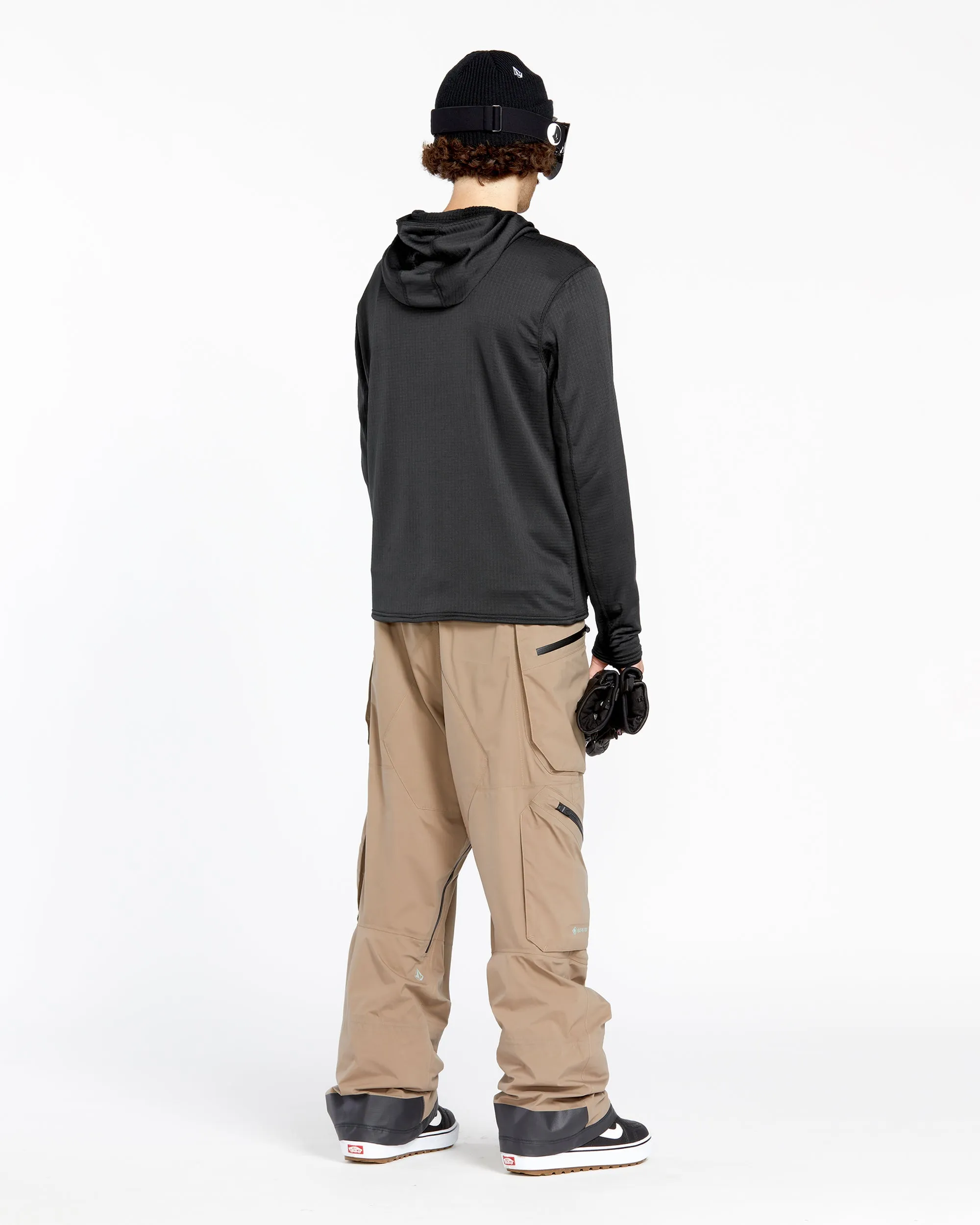 Mens Gridlock Full Zip Fleece - Black sold by Volcom product image thumbnail 5