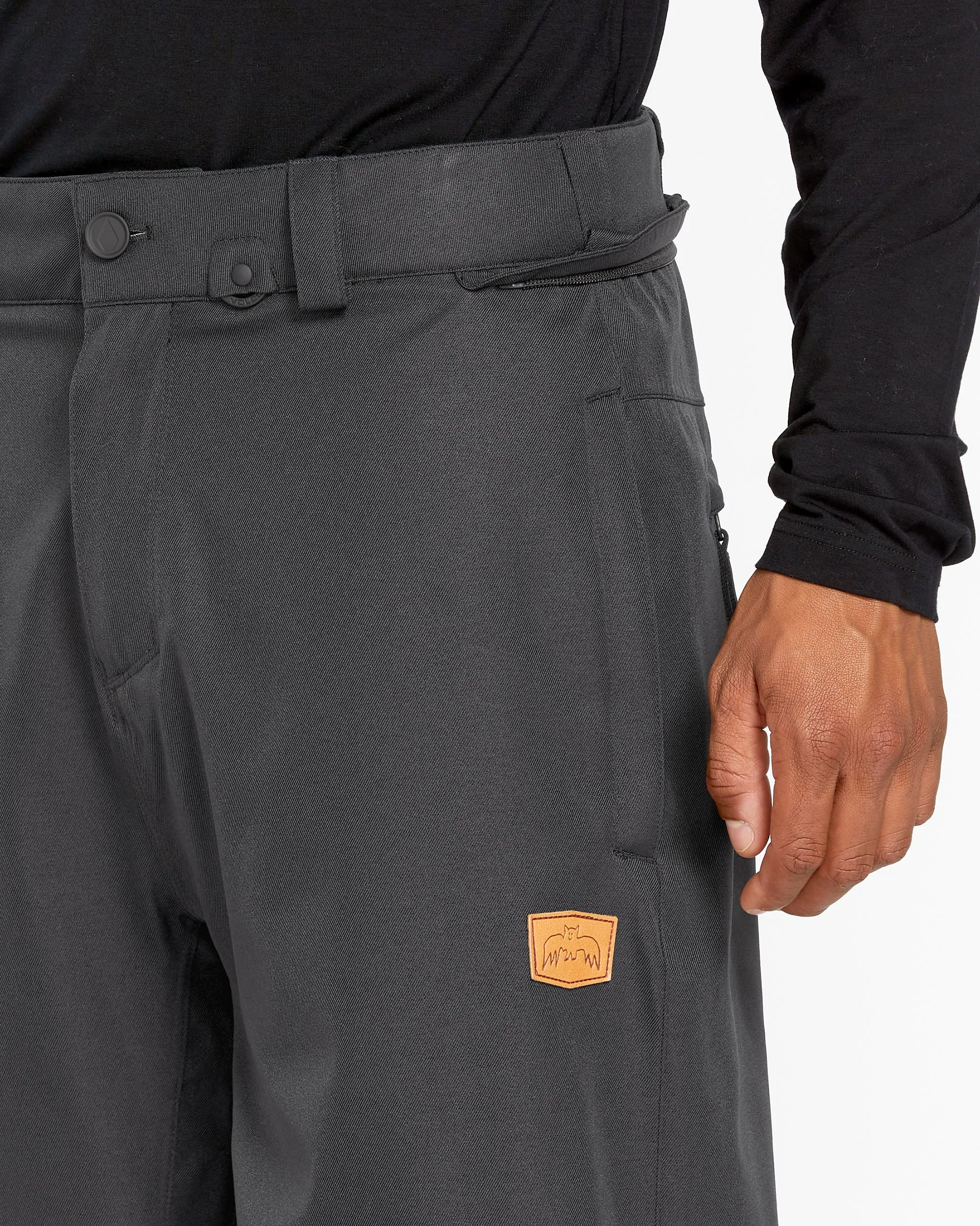 Mens Arthur 20K Pants - Black sold by Volcom product image thumbnail 3