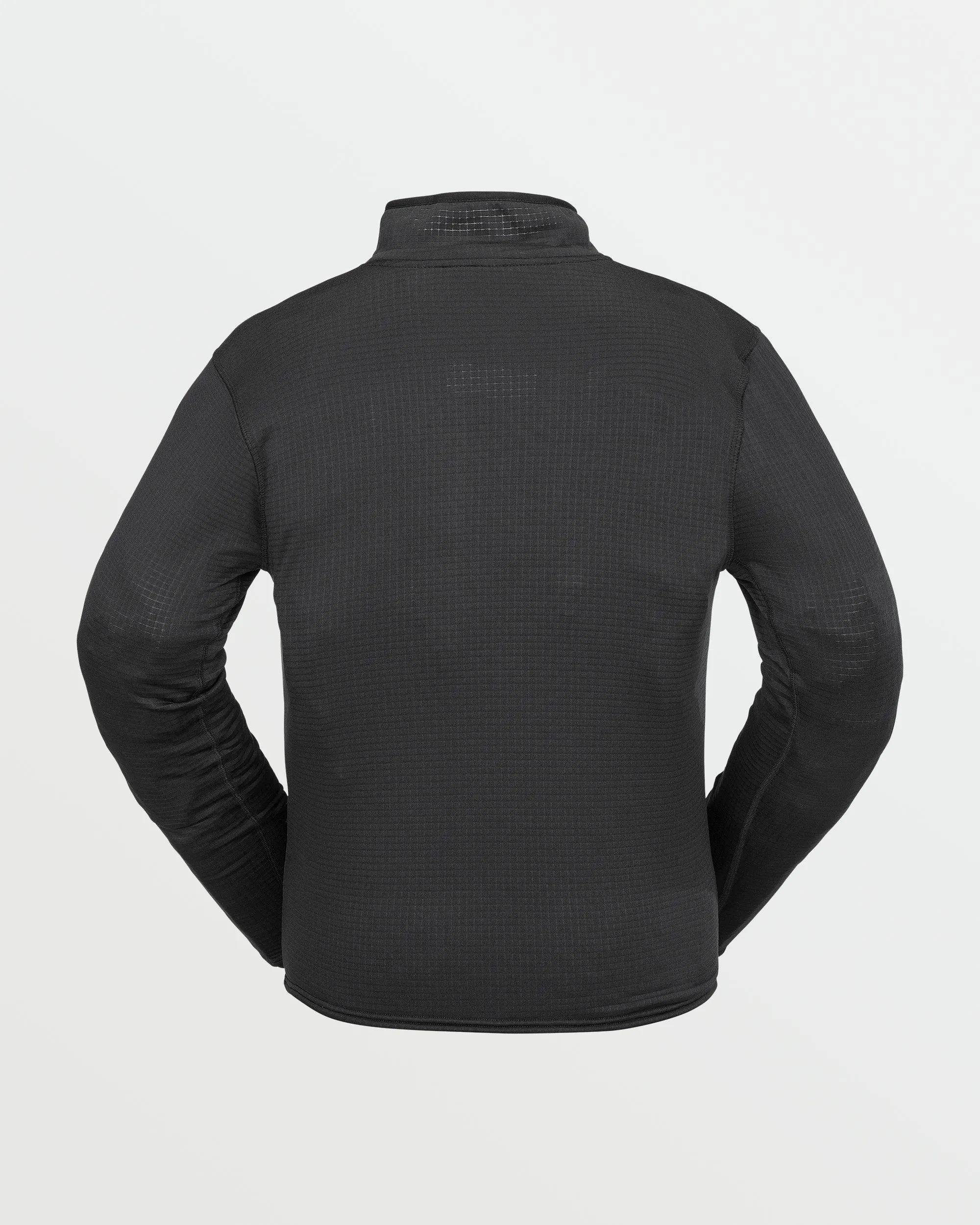 Mens Gridlock Mock Neck Fleece - Black sold by Volcom product image thumbnail 2