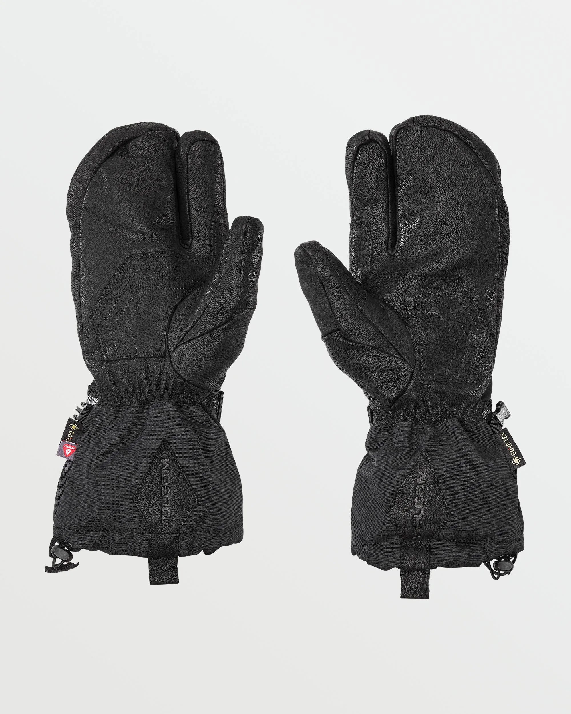 Mens Gaaas Gore-Tex Trigger Mitt - Black sold by Volcom