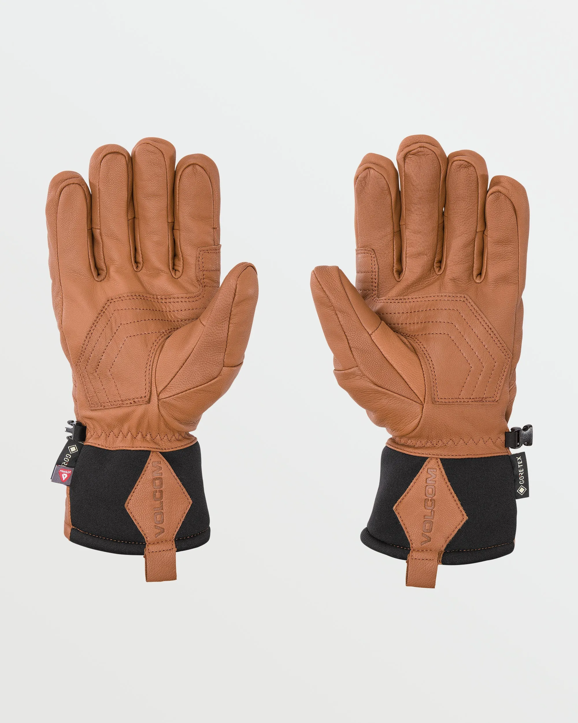 Mens Gaaas Gore-Tex Glove - Caramel sold by Volcom