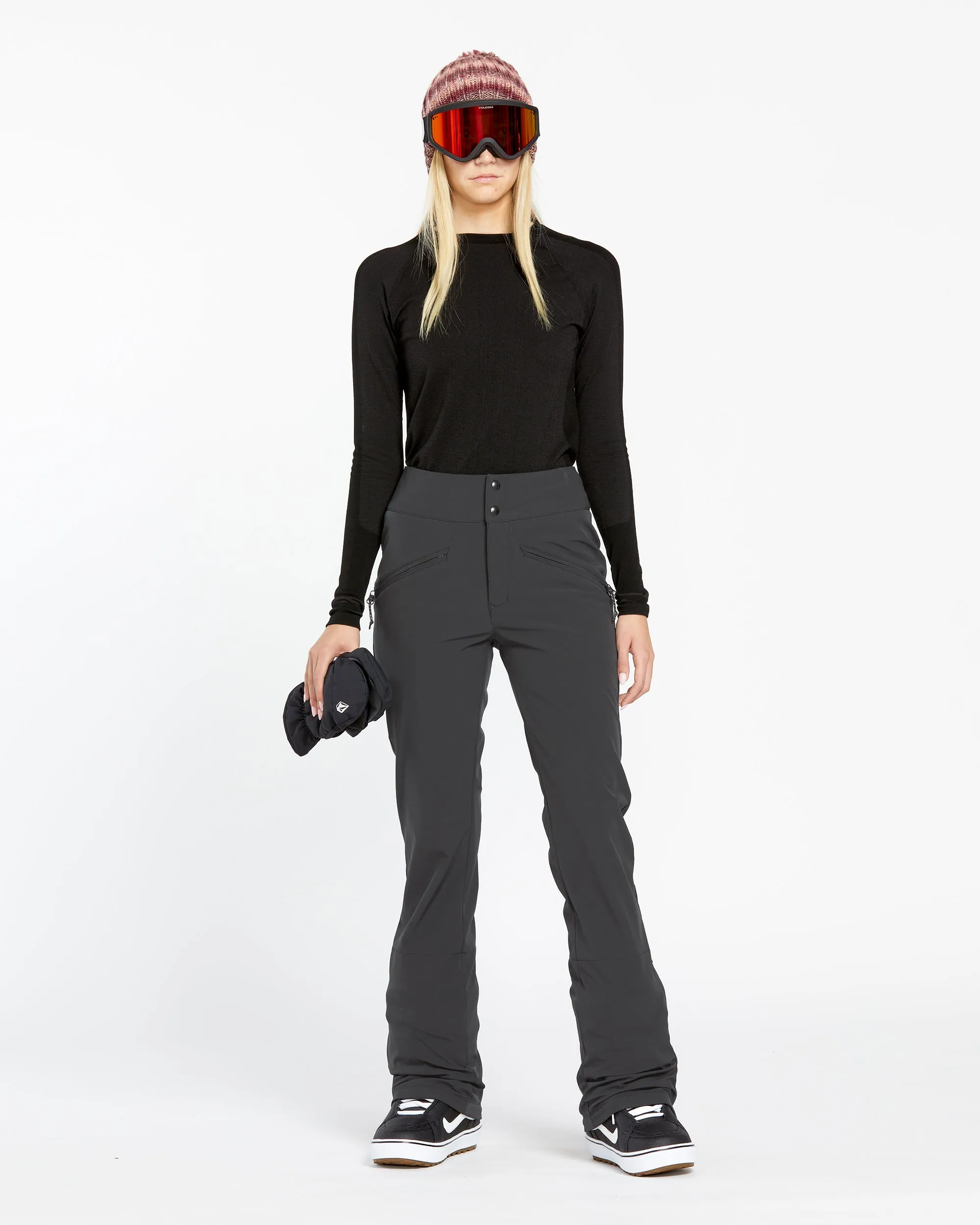 Womens Battle Stretch Pants - Black sold by Volcom product image thumbnail 3