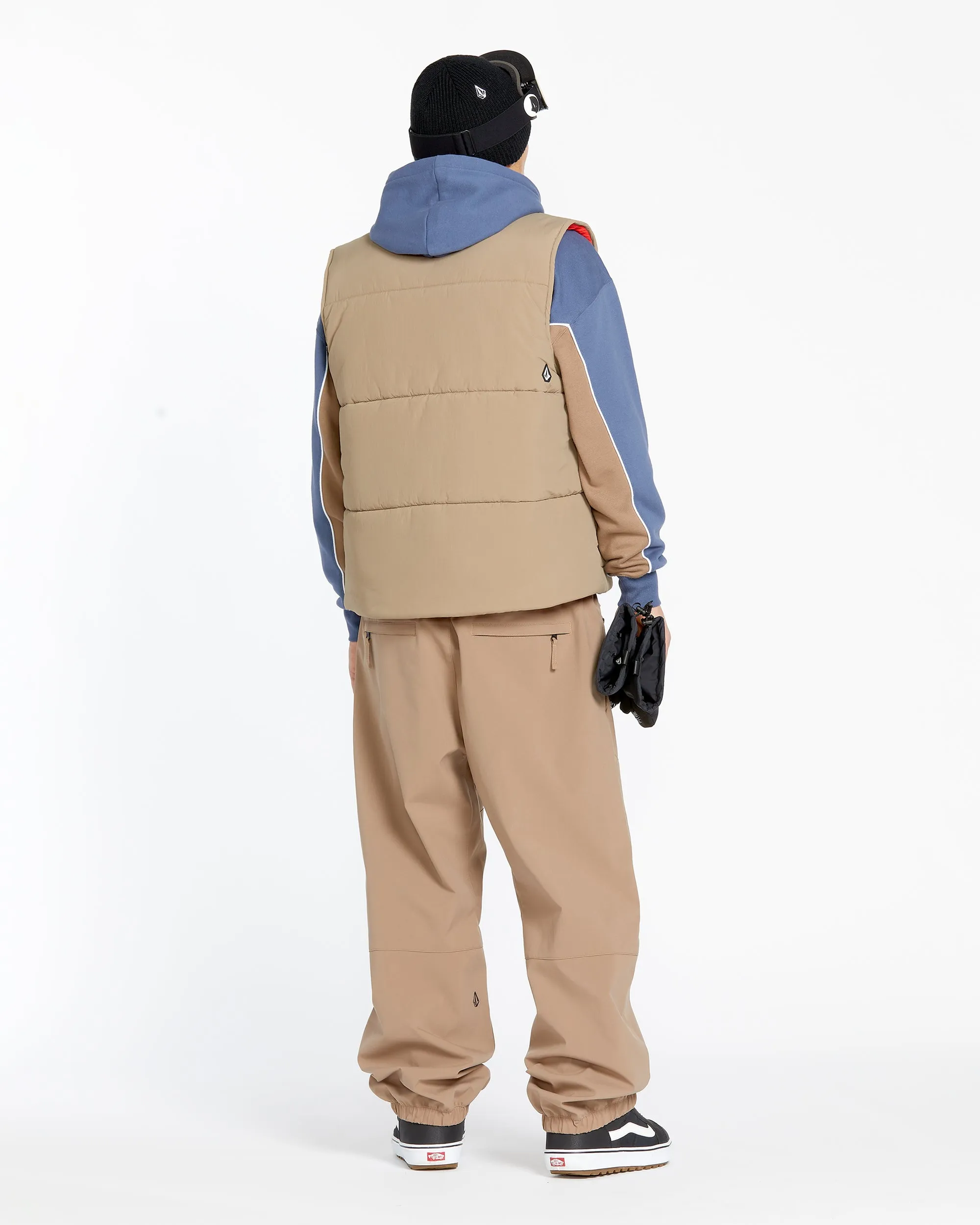 Mens Layered Up Vest - Chestnut Brown sold by Volcom product image thumbnail 5