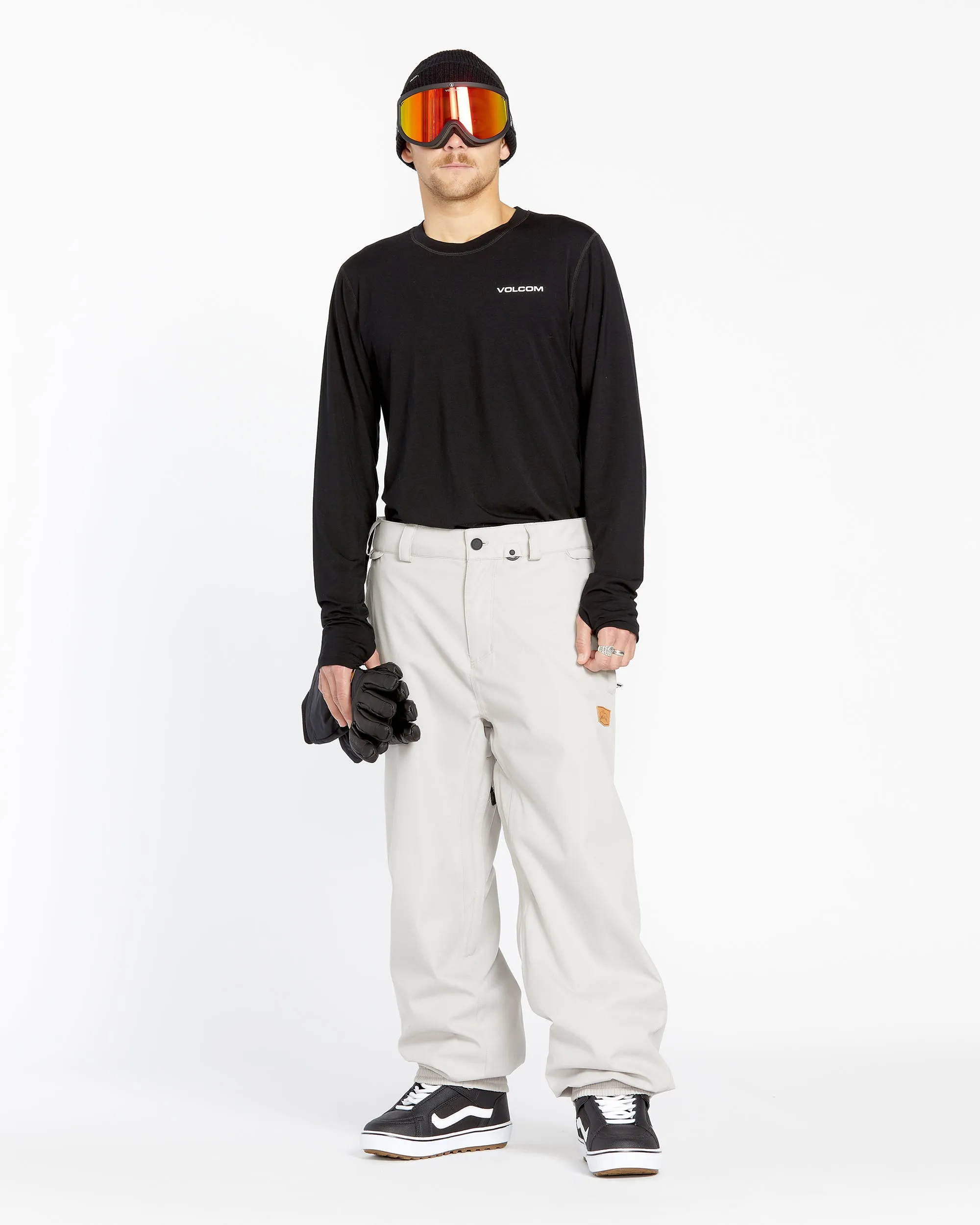Mens Arthur 20K Pants - Stone sold by Volcom product image thumbnail 3