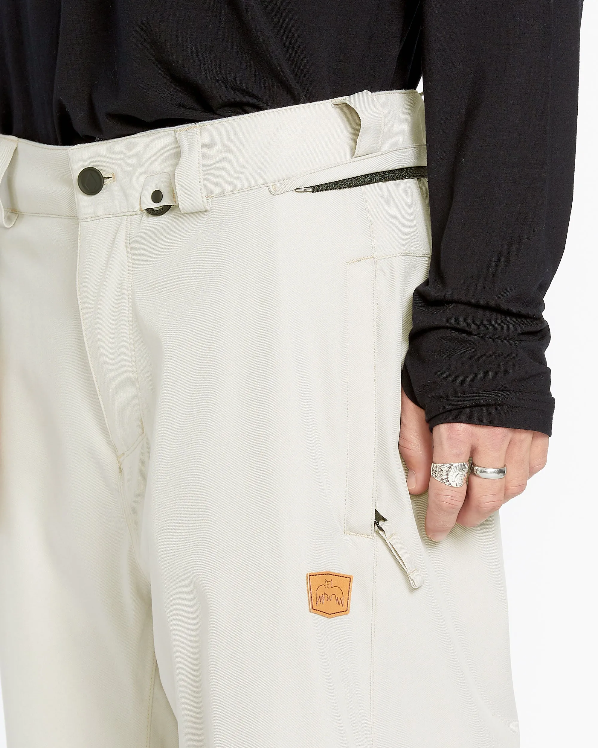 Mens Arthur 20K Pants - Stone sold by Volcom product image thumbnail 5