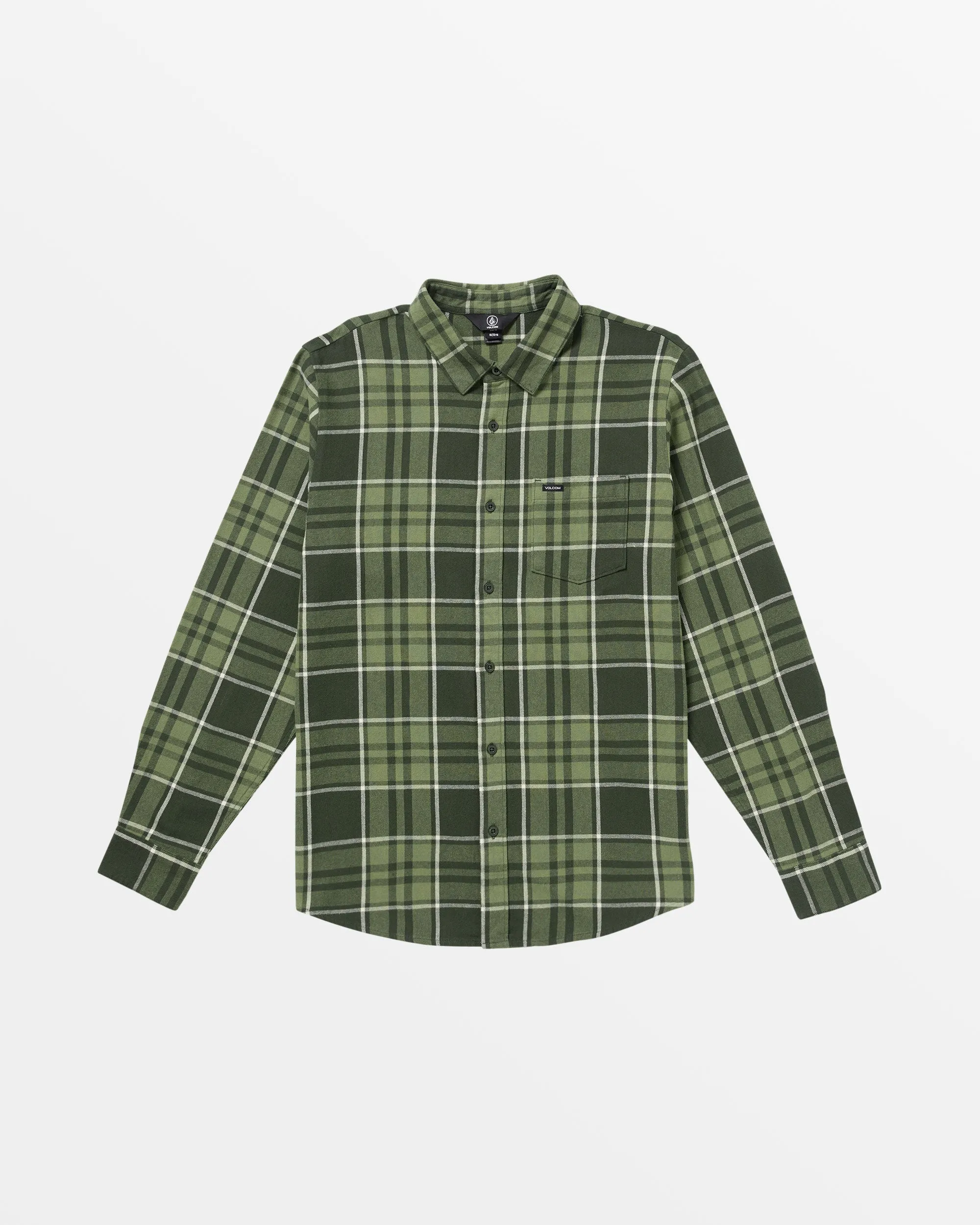 Leland Flannel Long Sleeve Shirt - Duffle Bag sold by Volcom