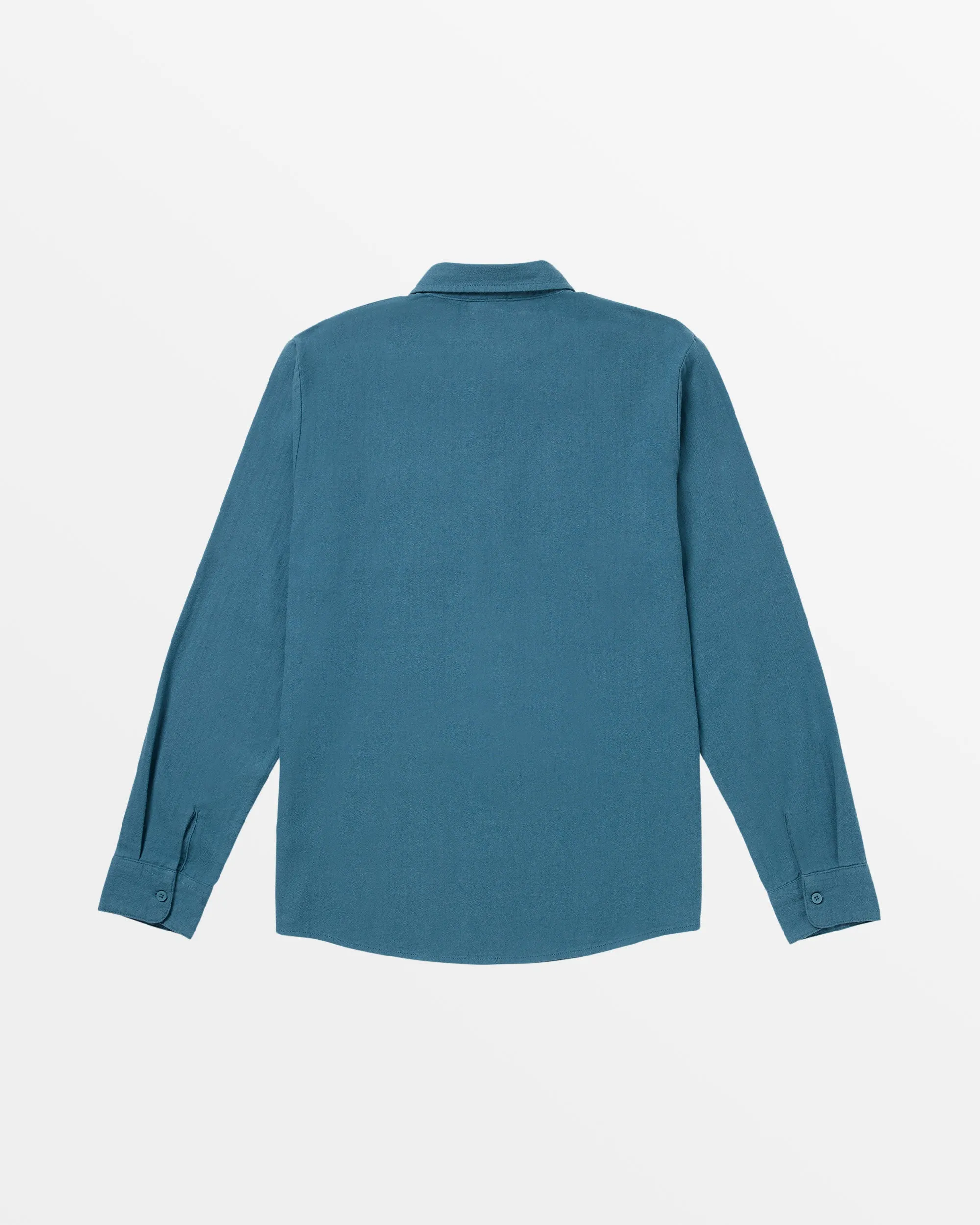 Loreto Flannel Long Sleeve Shirt - Ocean Teal sold by Volcom product image thumbnail 2