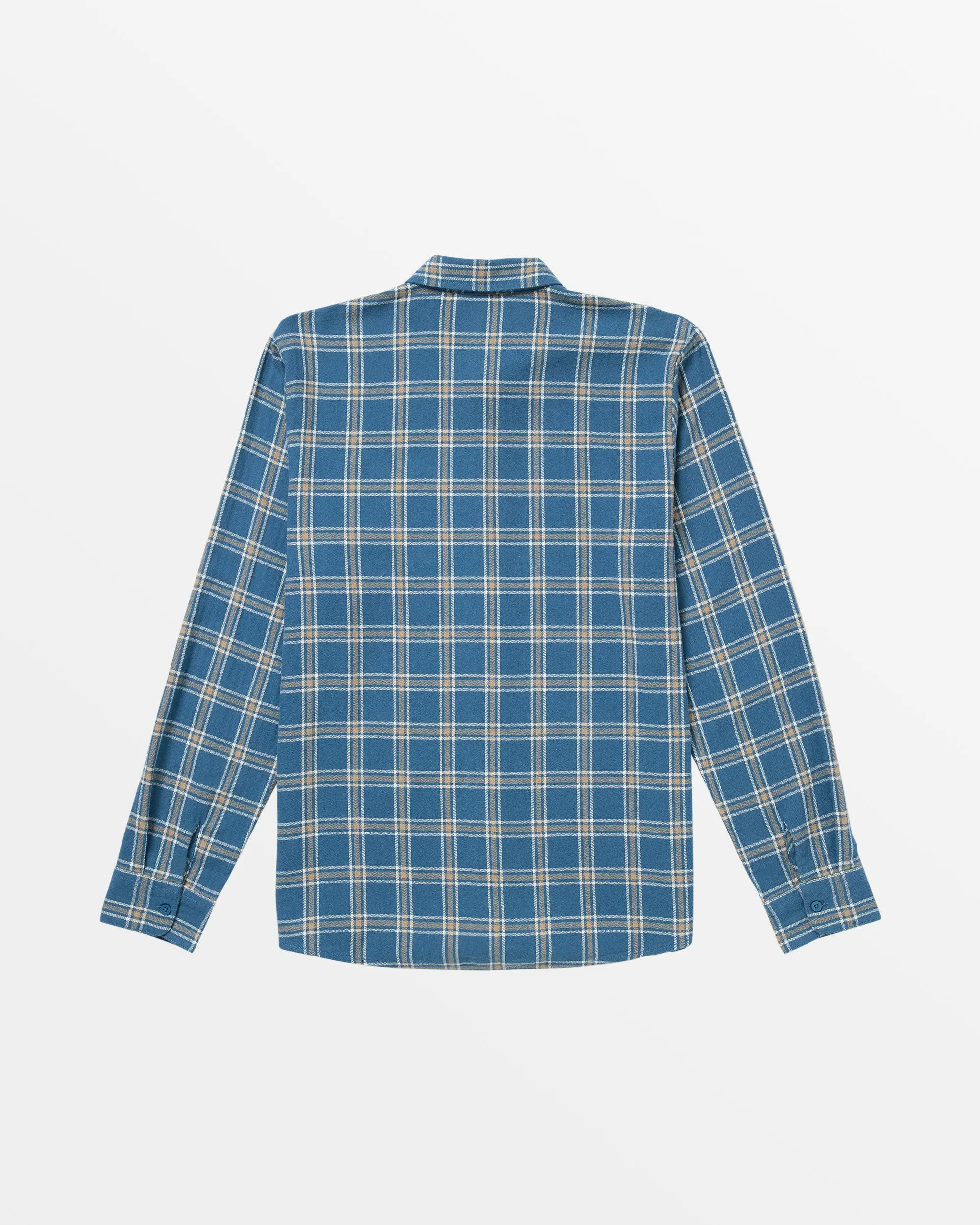 Loreto Flannel Long Sleeve Shirt - Smokey Blue sold by Volcom product image thumbnail 2