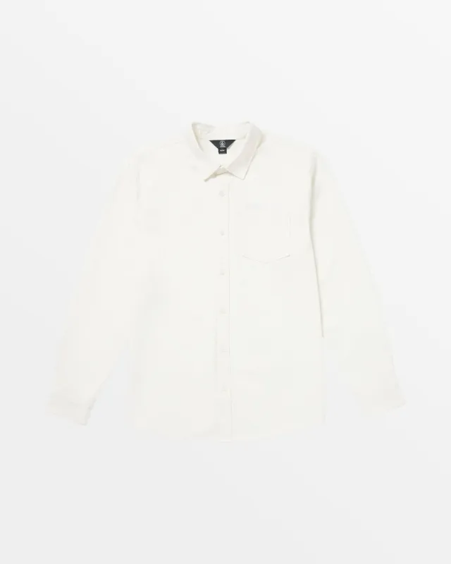 Buffalo Park Long Sleeve Shirt - Off White sold by Volcom
