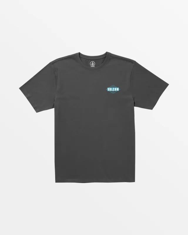 Elberta Crew Short Sleeve Shirt - Asphalt Black sold by Volcom