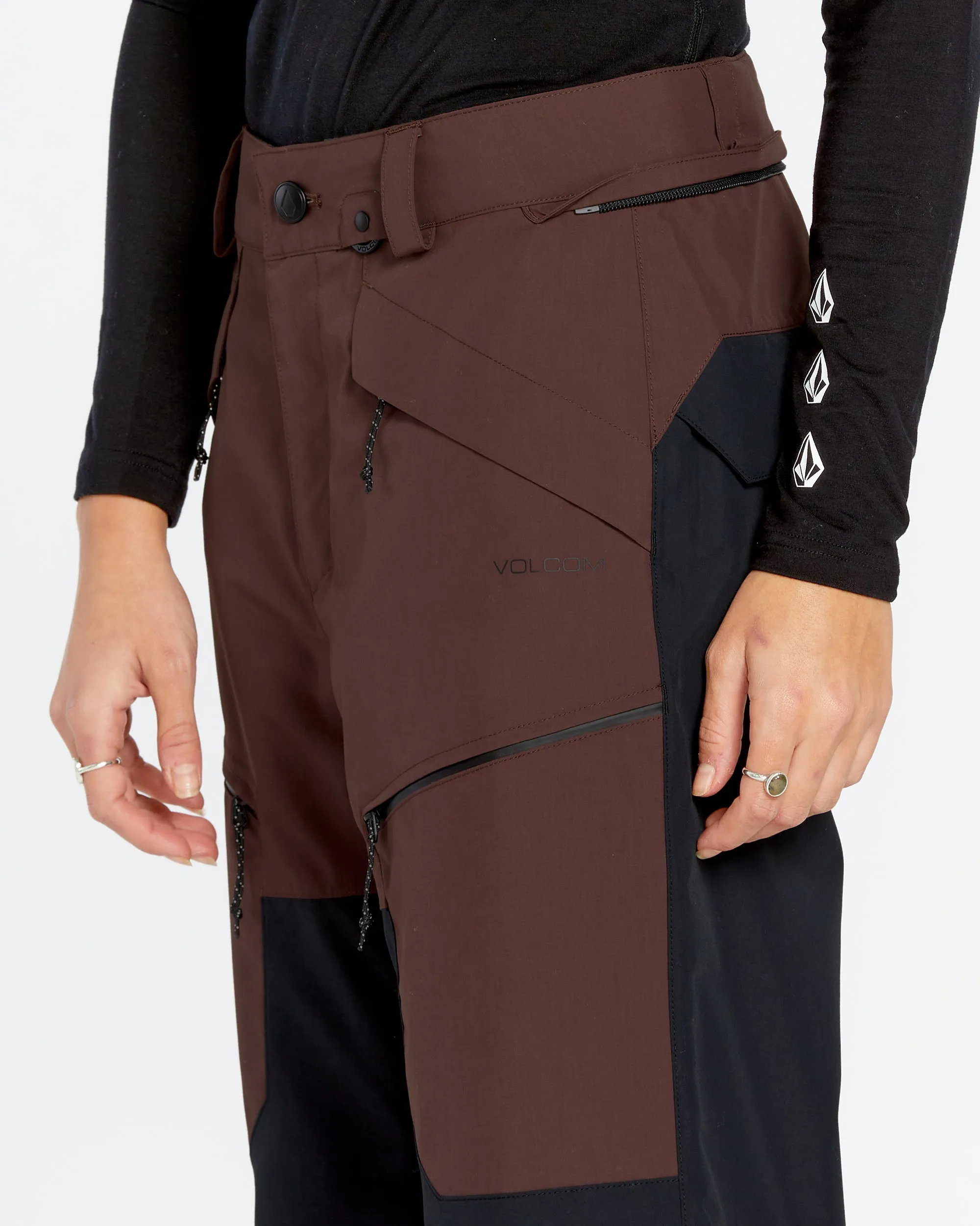 Womens Stone Mica 20K Pants - Mahogany sold by Volcom product image thumbnail 5