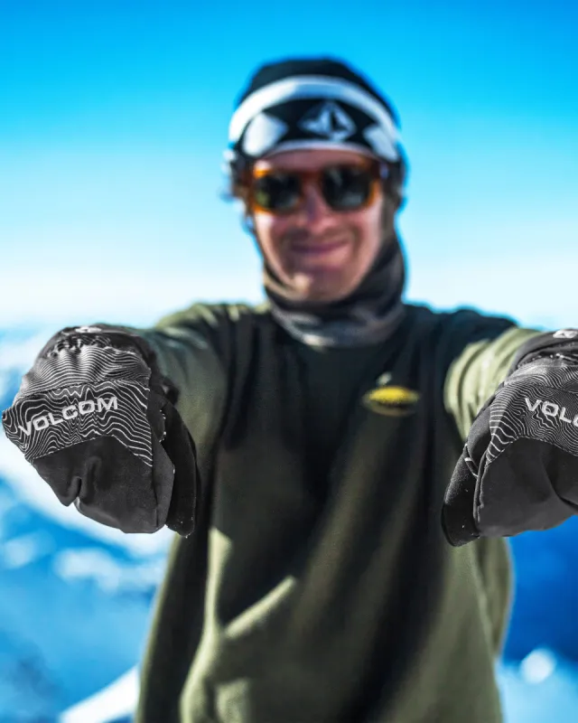 Mens V.Co Nyle Mitt - Black Print sold by Volcom