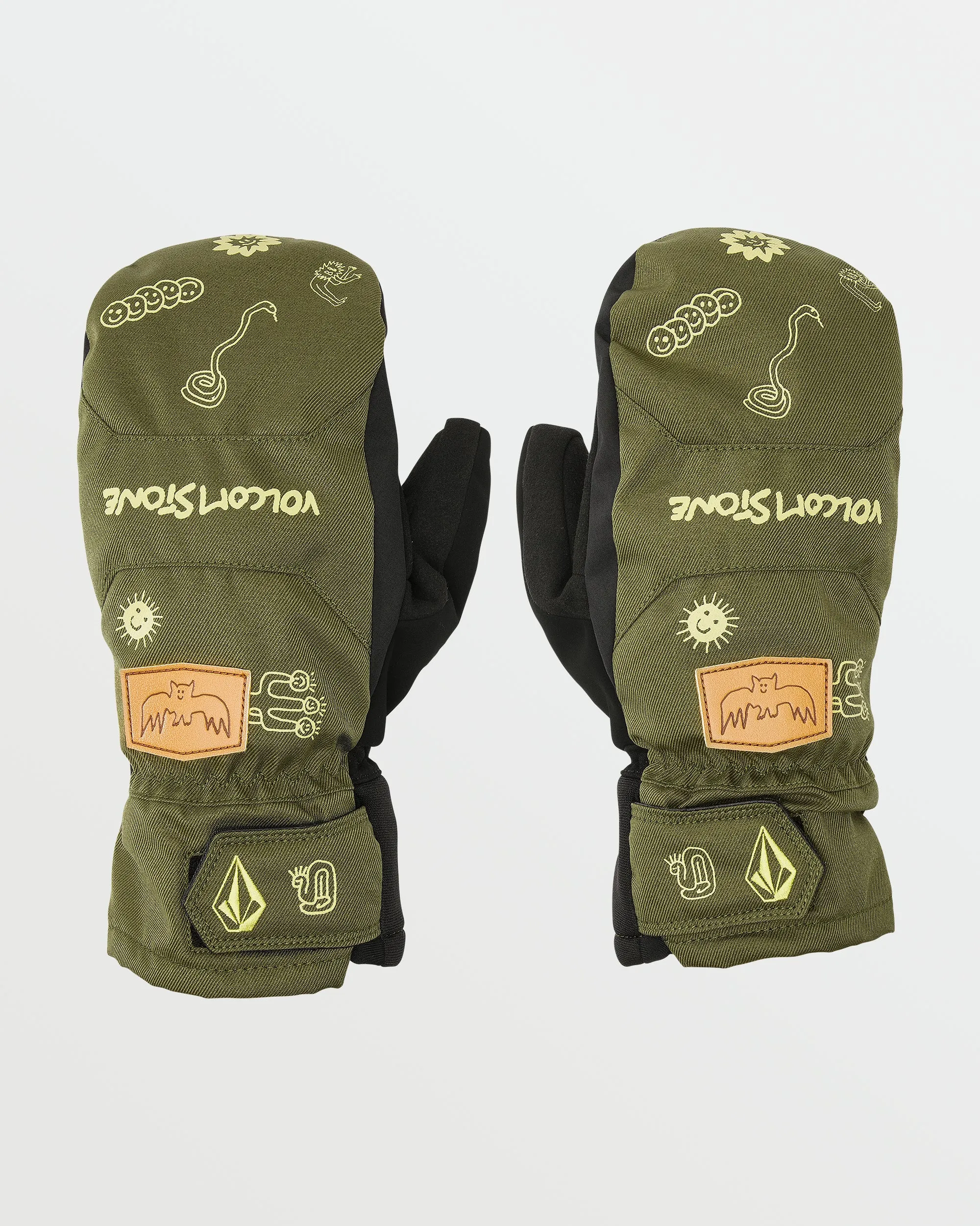 Mens V.Co Nyle Mitt - Ivy sold by Volcom