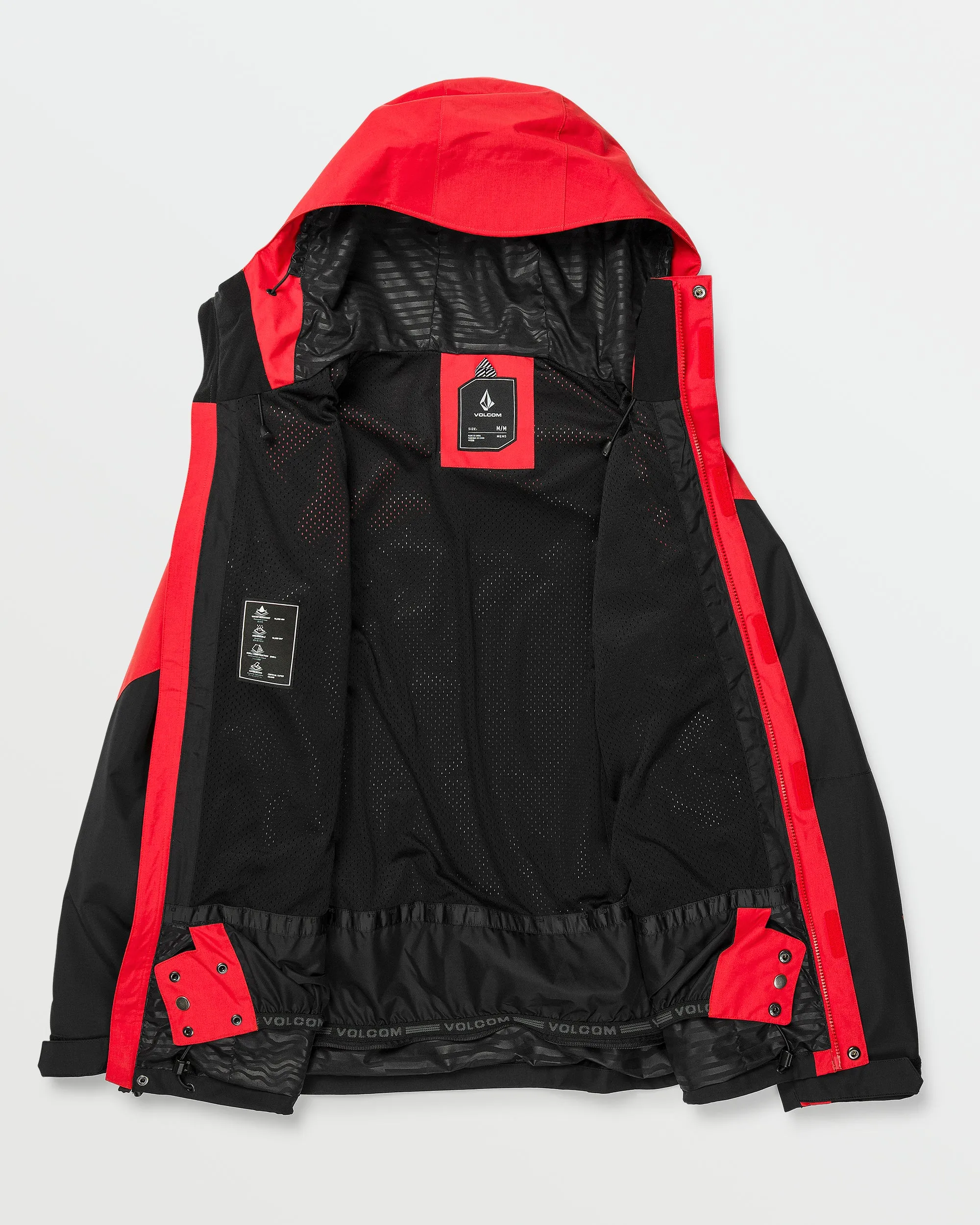 Mens Primry Jacket - Crimson sold by Volcom product image thumbnail 3