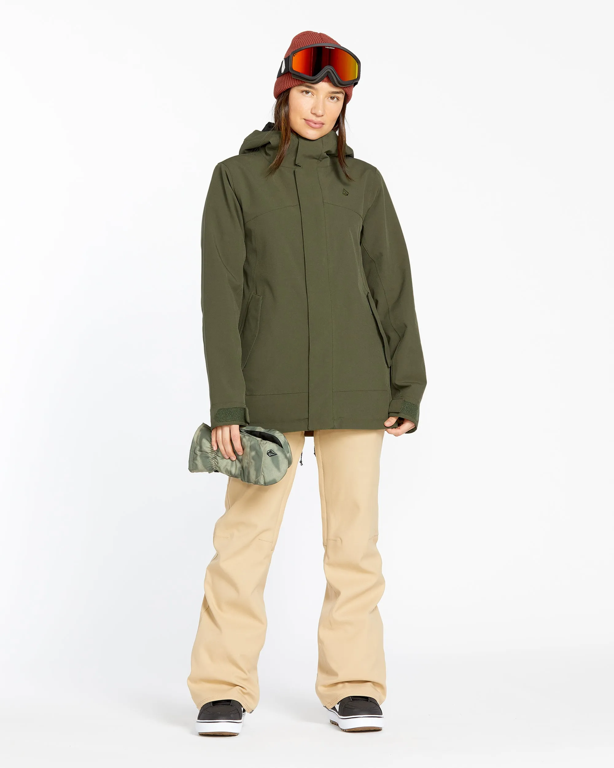 Womens Stoney Shadow Insulated Jacket - Ivy sold by Volcom product image thumbnail 4