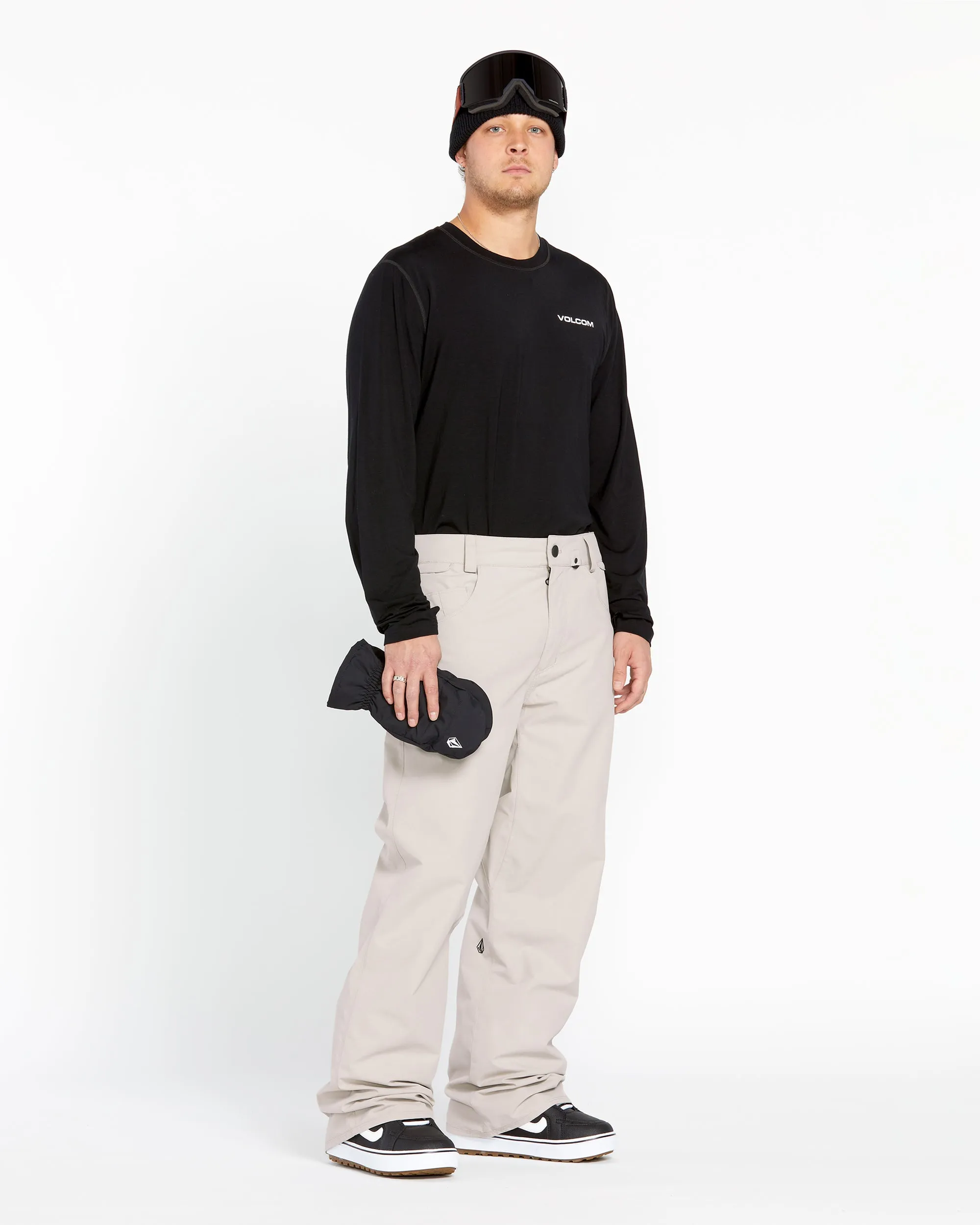 Mens 5-Pocket Pants - Stone sold by Volcom product image thumbnail 5