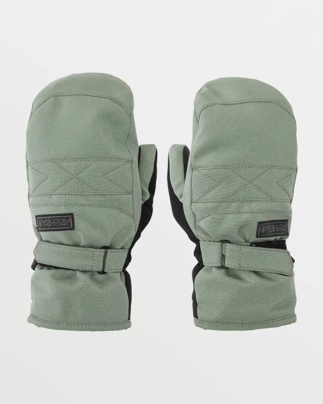 Womens Peep Gore-Tex Mitt - Lichen Green sold by Volcom