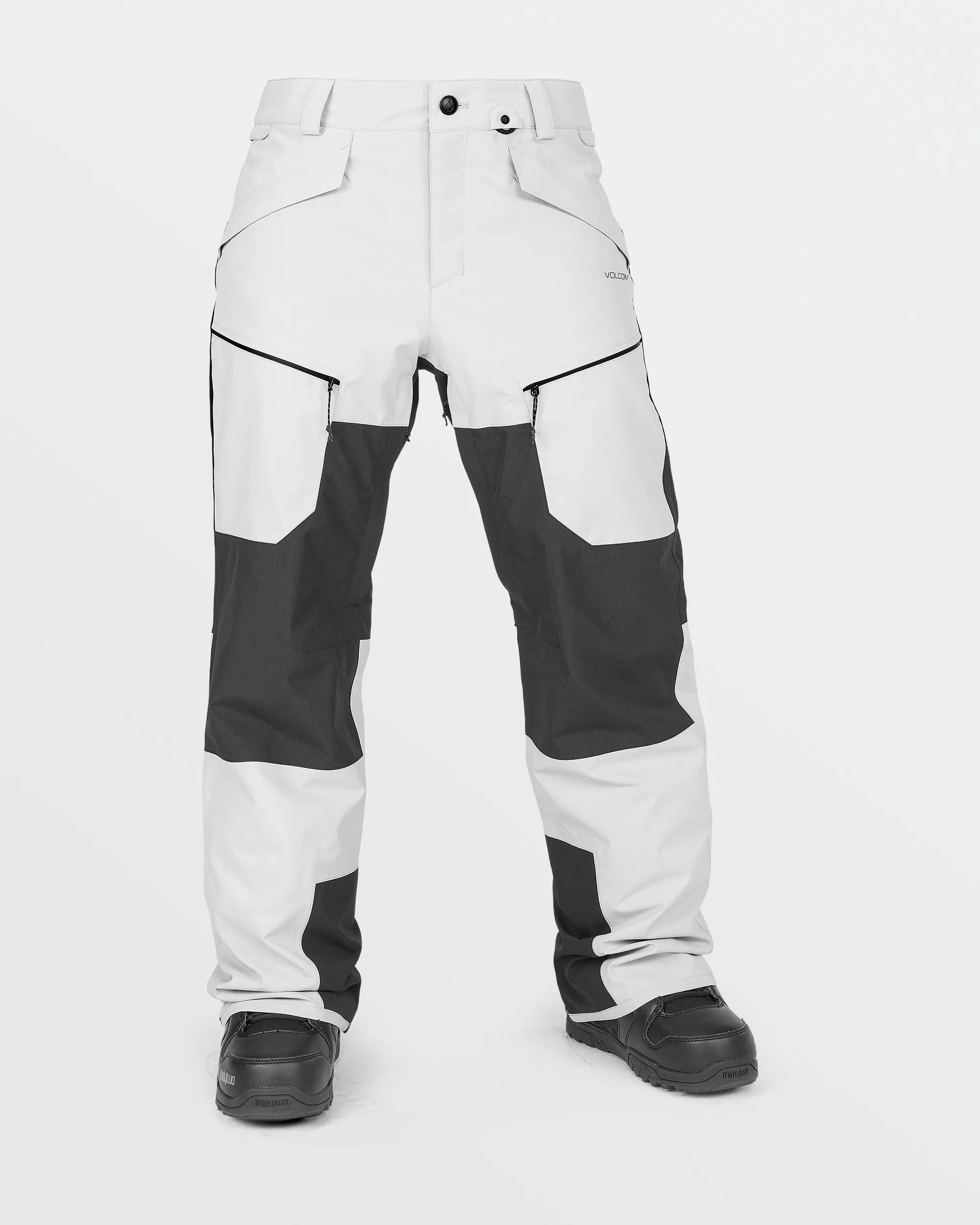 Womens Stone Mica 20K Pants - Cloud Grey sold by Volcom