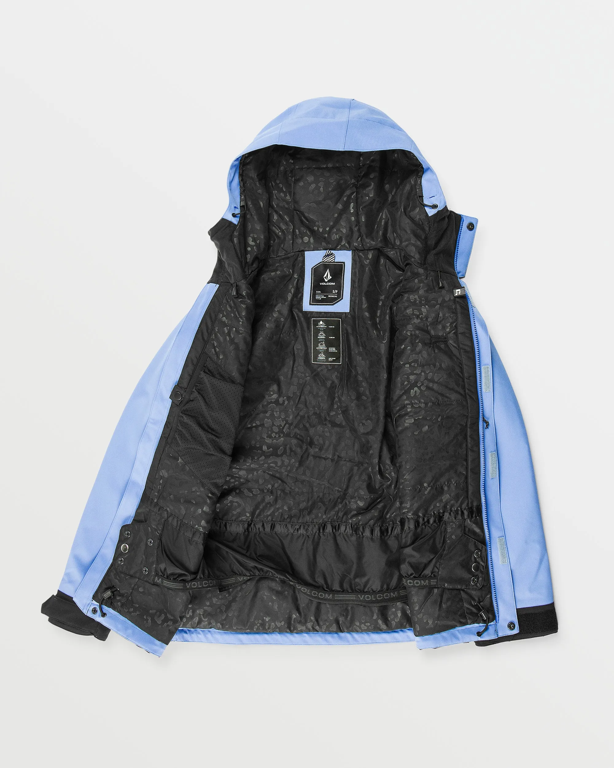 Womens Stoney Shadow Insulated Jacket - Crystal Blue sold by Volcom product image thumbnail 3