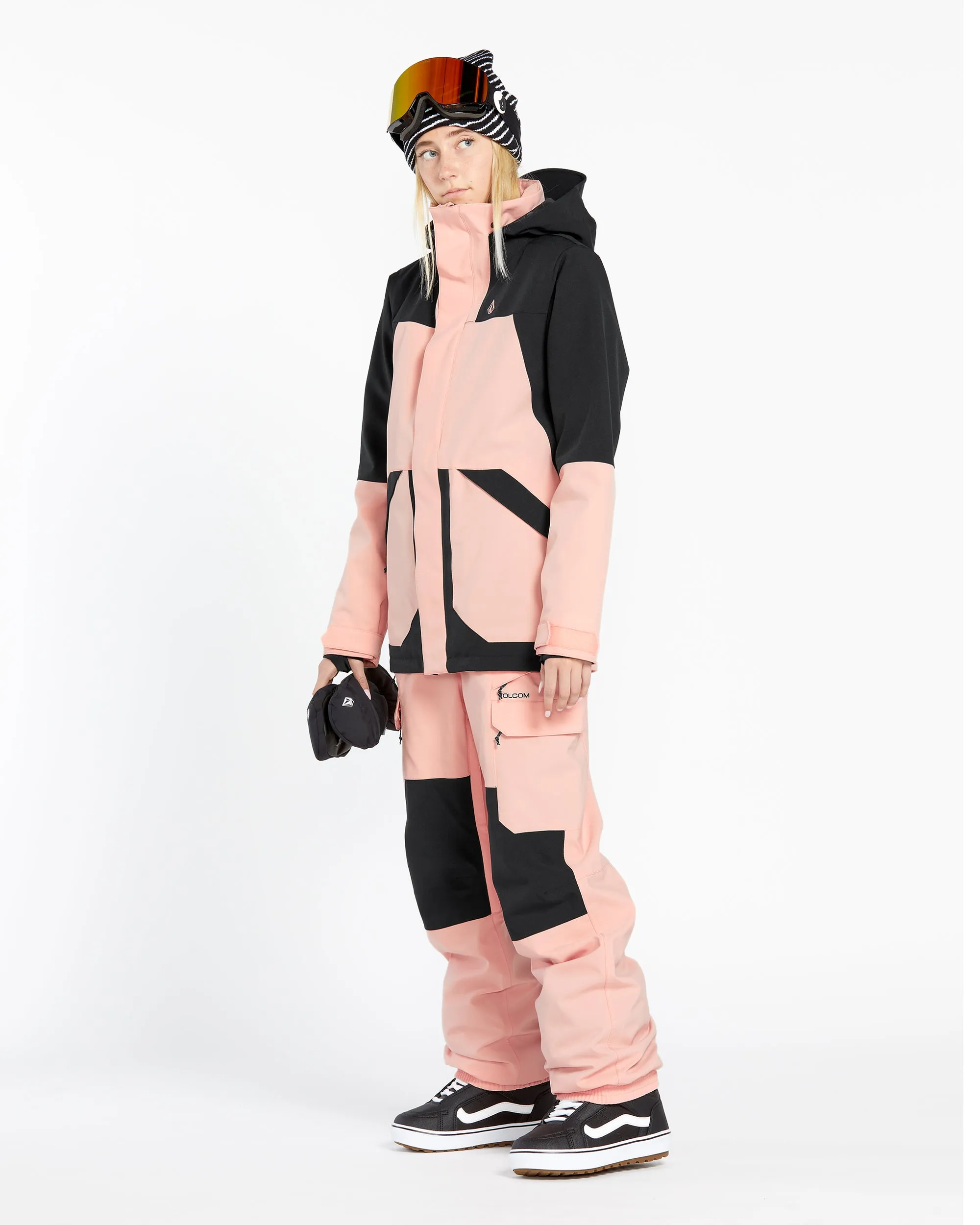 Womens Shelter 3D Stretch Jacket - Coral Haze sold by Volcom product image thumbnail 4