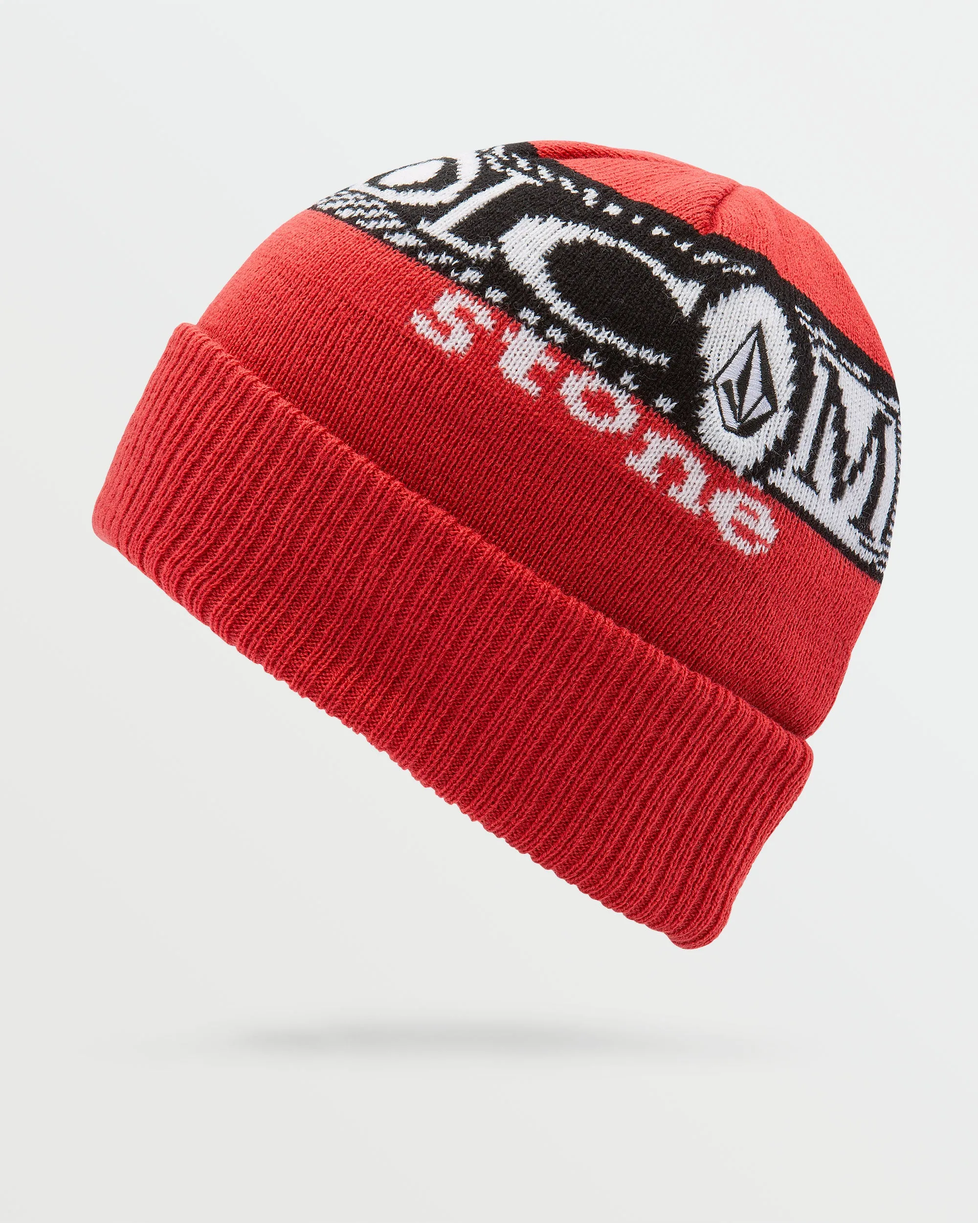 Lib Stone Legacy Beanie - Ribbon Red sold by Volcom product image thumbnail 2
