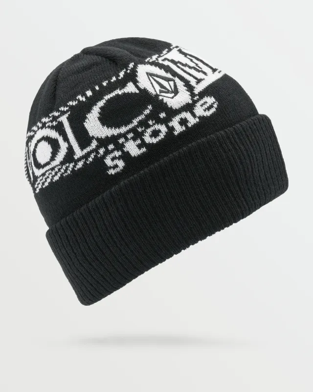 Lib Stone Legacy Beanie - Black sold by Volcom