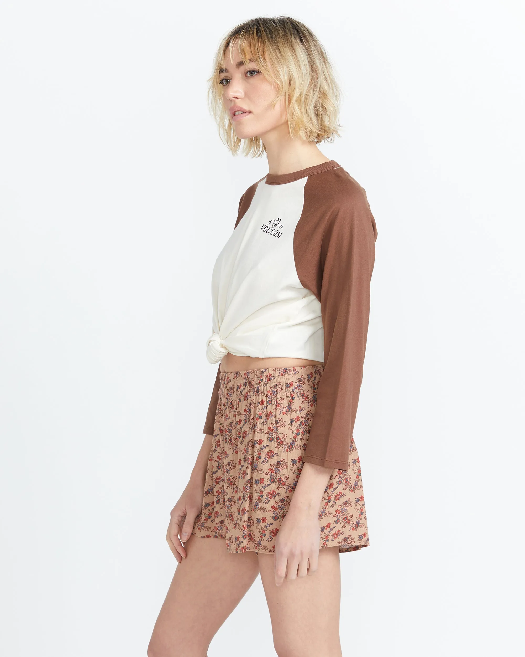 Waverly Woman Shorts - Rust sold by Volcom product image thumbnail 3