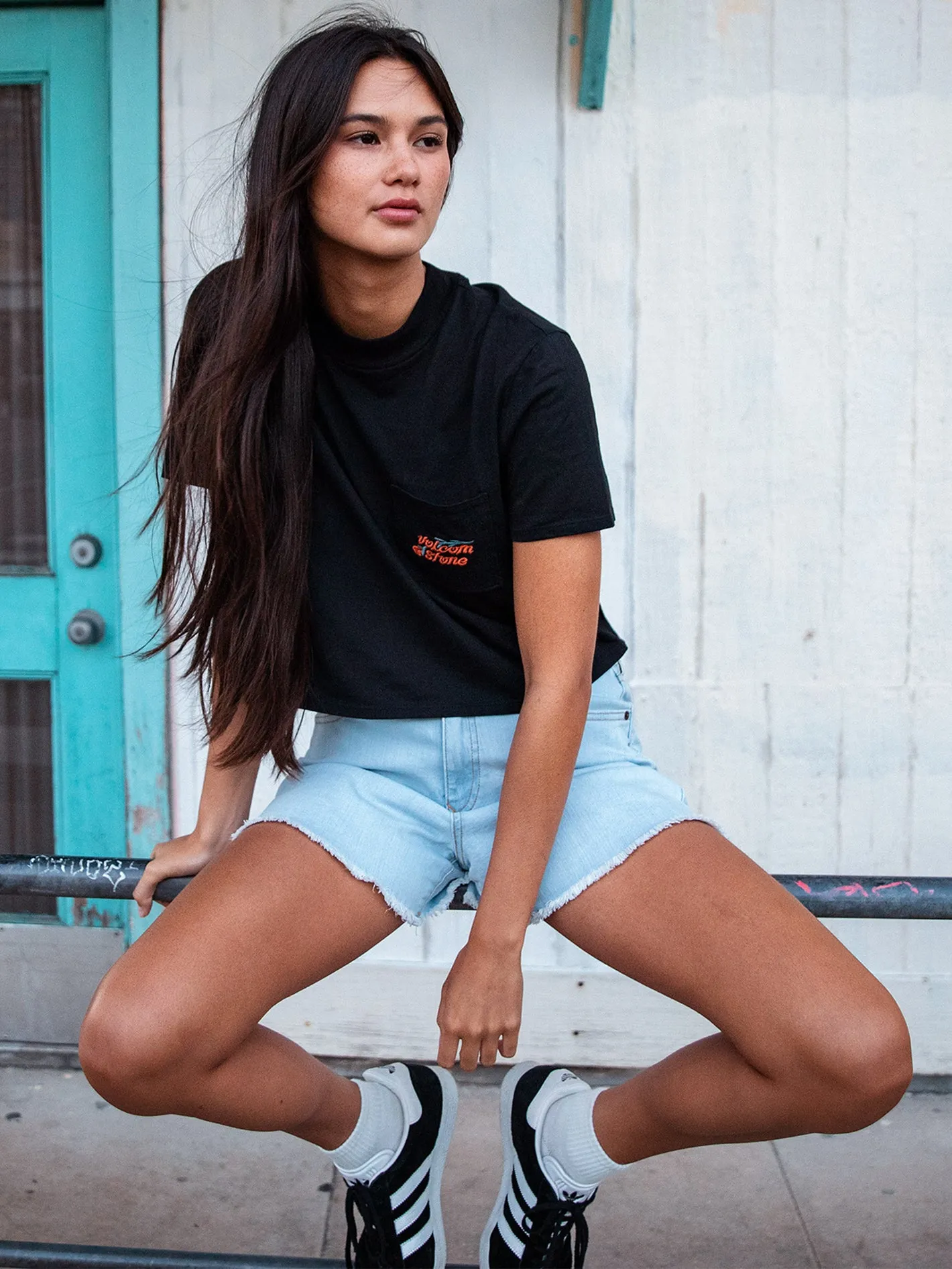 Pocket Dial Tee - Black sold by Volcom