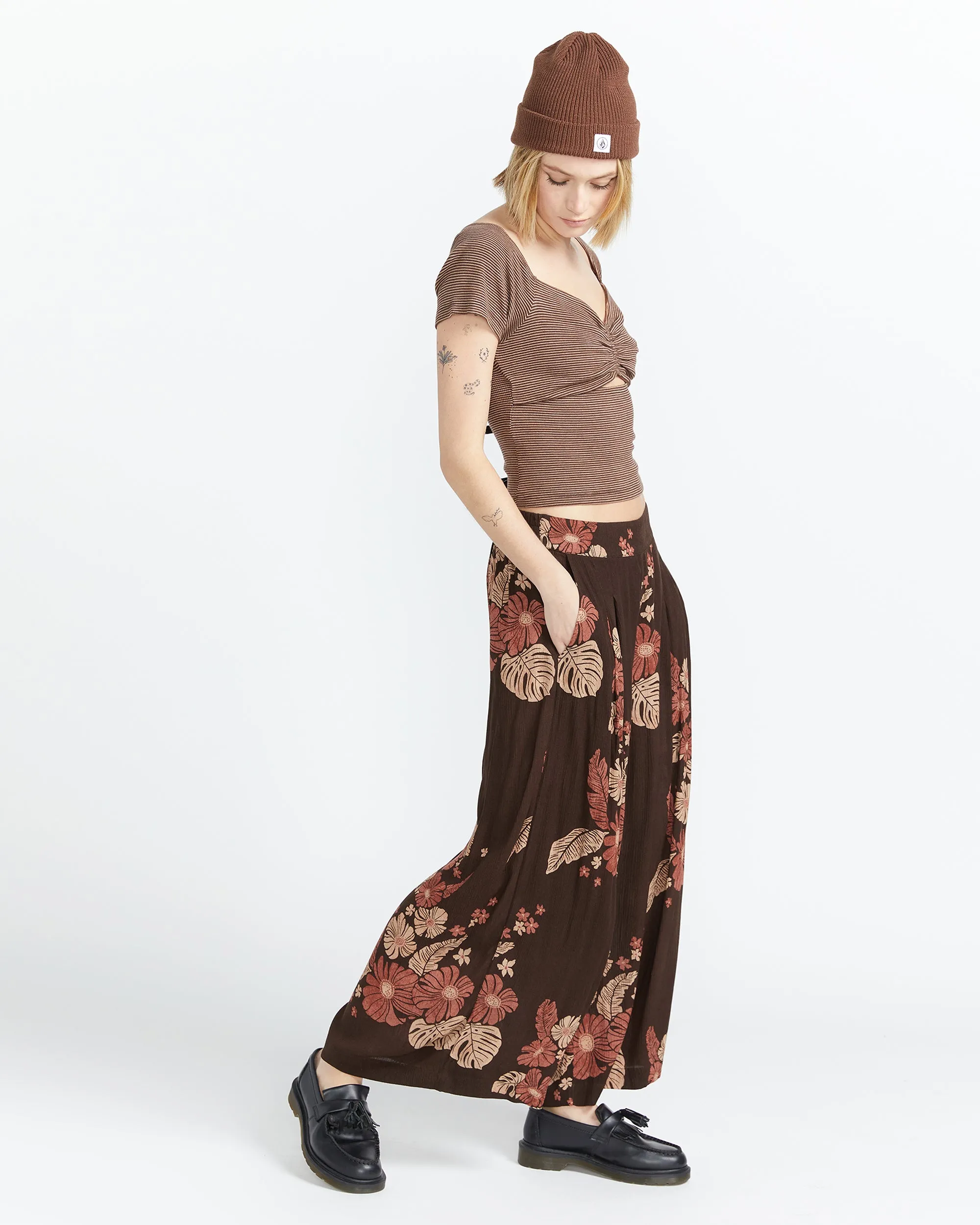 Waverly Woman Pants - Dark Chocolate sold by Volcom product image thumbnail 5