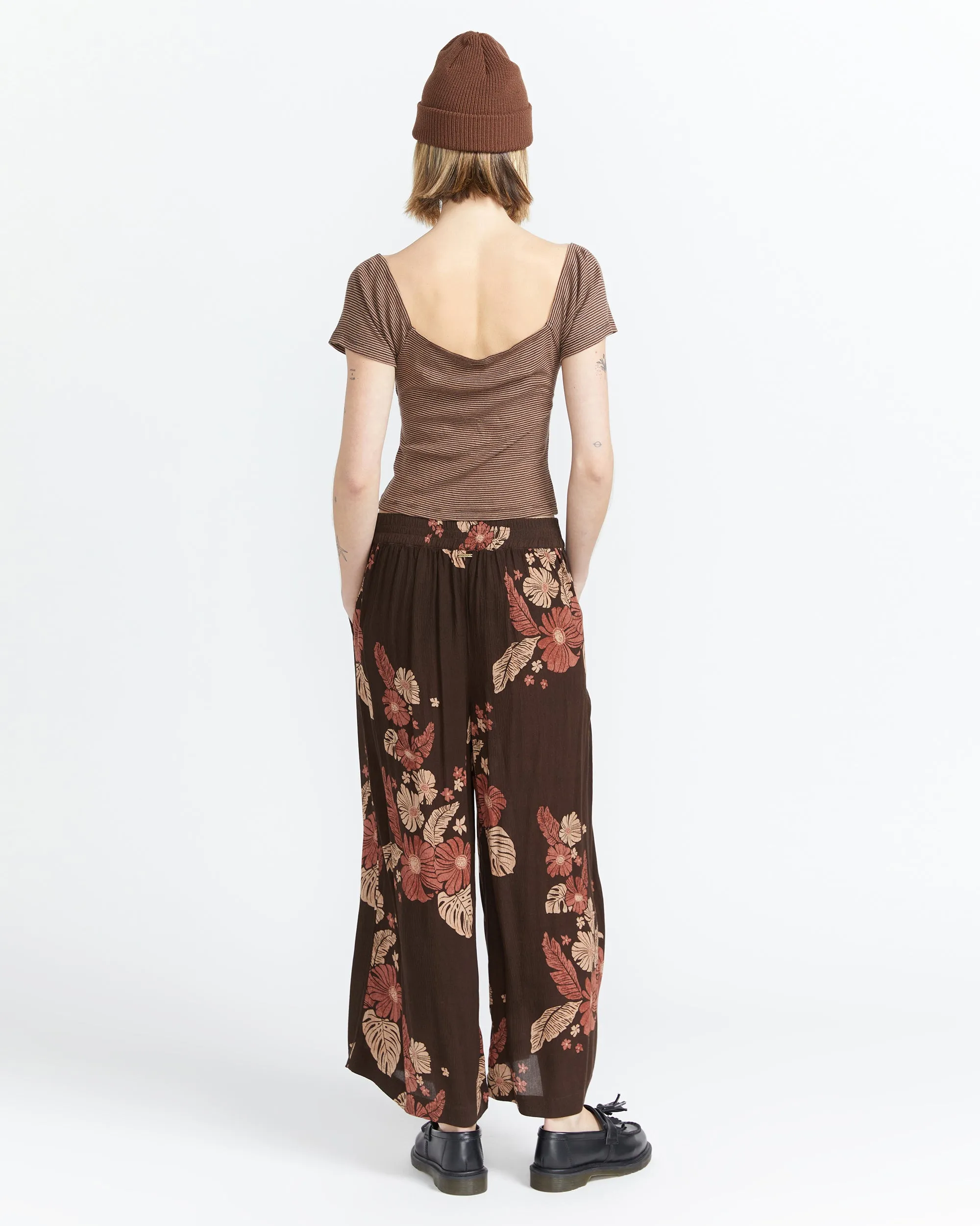 Waverly Woman Pants - Dark Chocolate sold by Volcom product image thumbnail 4