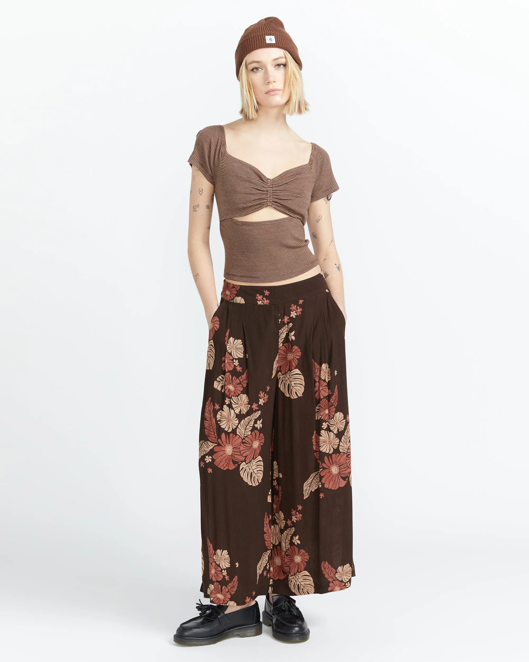 Waverly Woman Pants - Dark Chocolate sold by Volcom product image thumbnail 3
