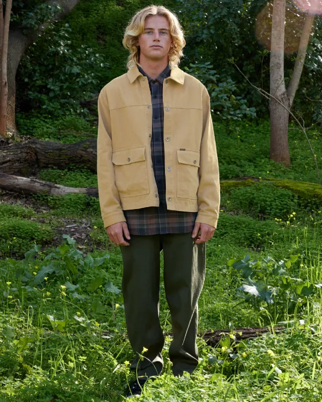 Barton Jacket - Dark Khaki sold by Volcom