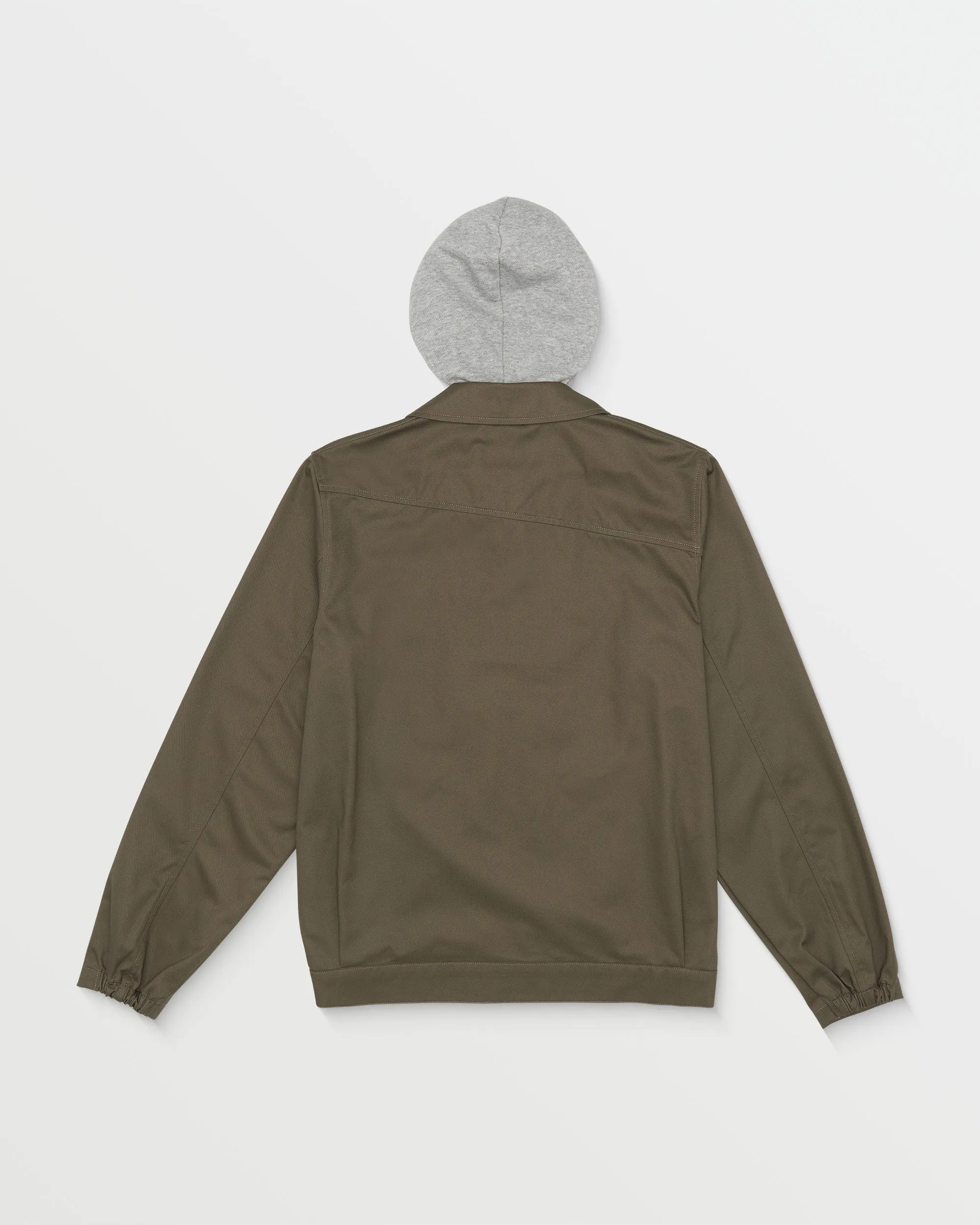 Korman Hood Jacket - Bison sold by Volcom product image thumbnail 2