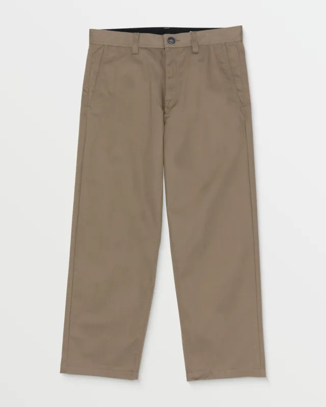 Frickin Skate Chino Pants - Teak sold by Volcom