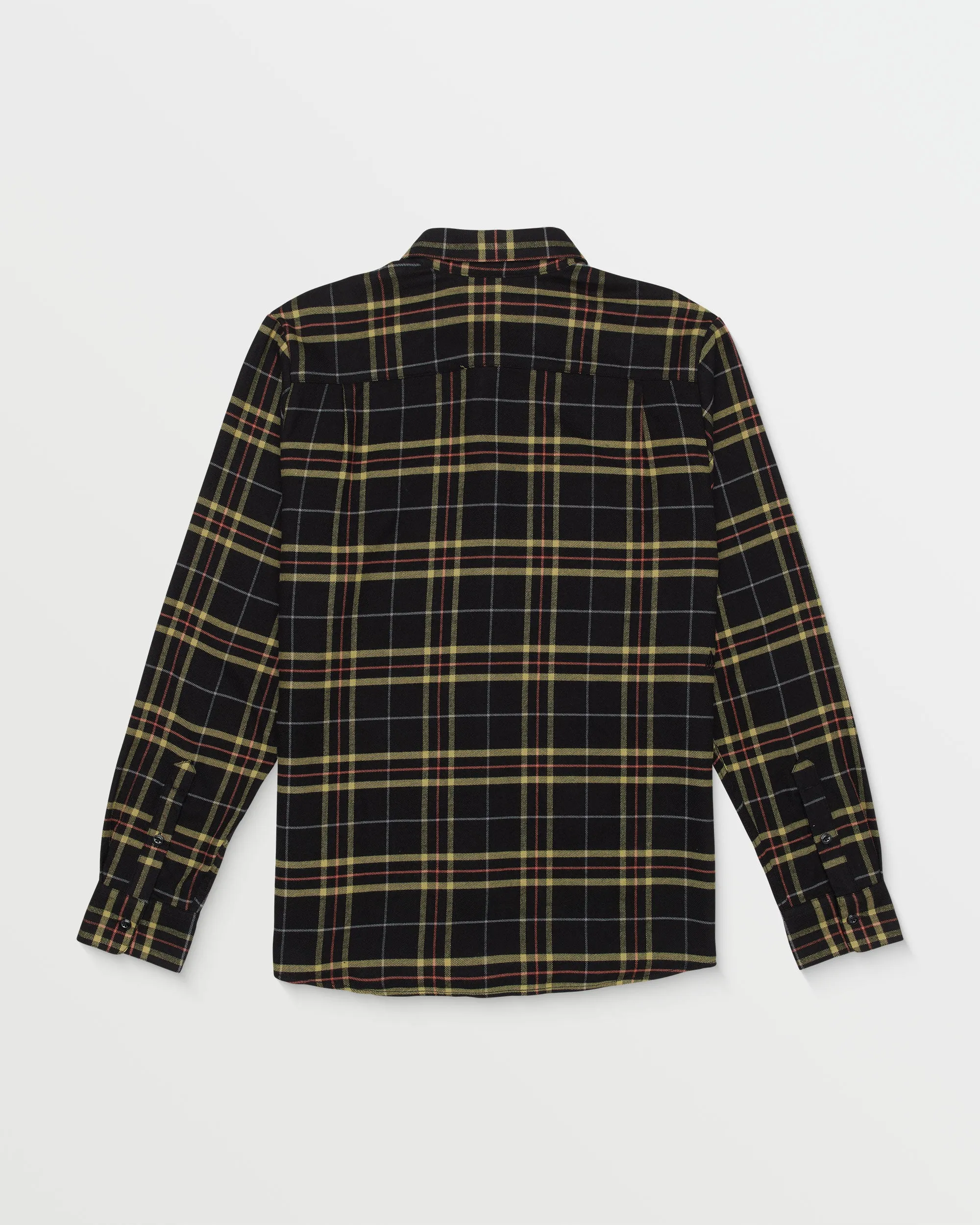 Netastone Long Sleeve Flannel Shirt - Black sold by Volcom product image thumbnail 2