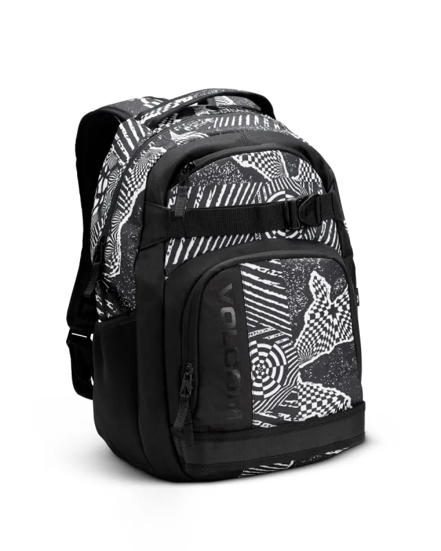 Everstone Skate Backpack - Black White sold by Volcom
