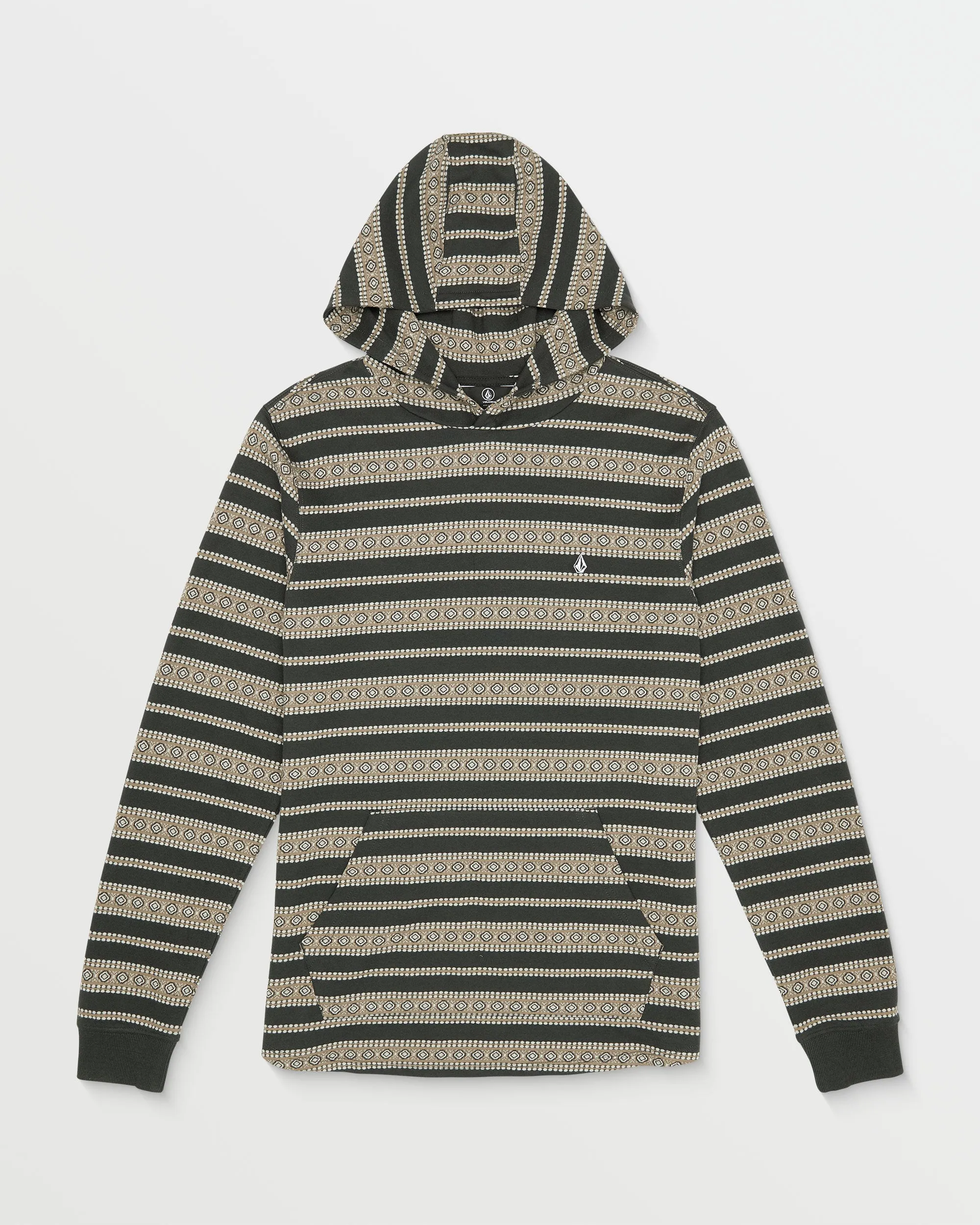 Quiver Hooded Long Sleeve Shirt - Stealth sold by Volcom