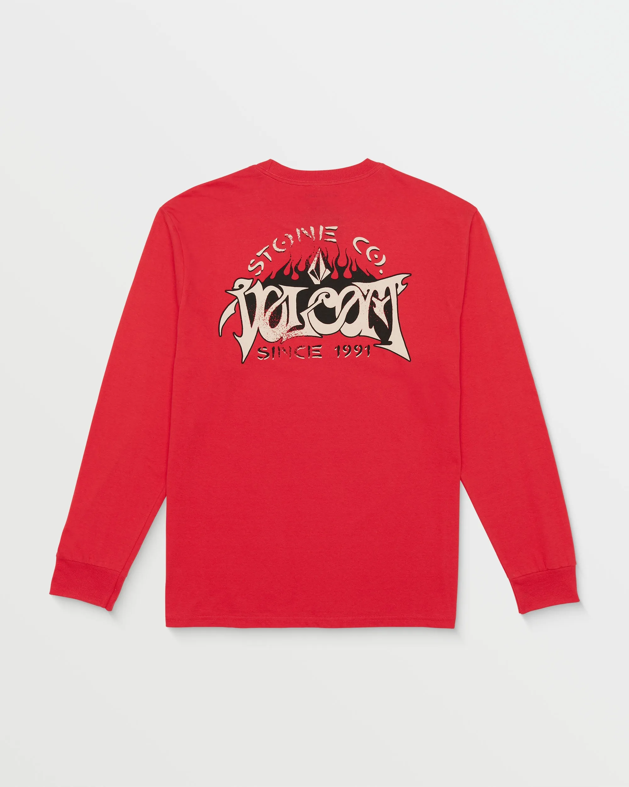 Sizzle Peak Long Sleeve Tee - Ribbon Red sold by Volcom product image thumbnail 2