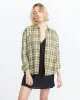 Plaid To Meet U 2 Long Sleeve Top - Army sold by Volcom