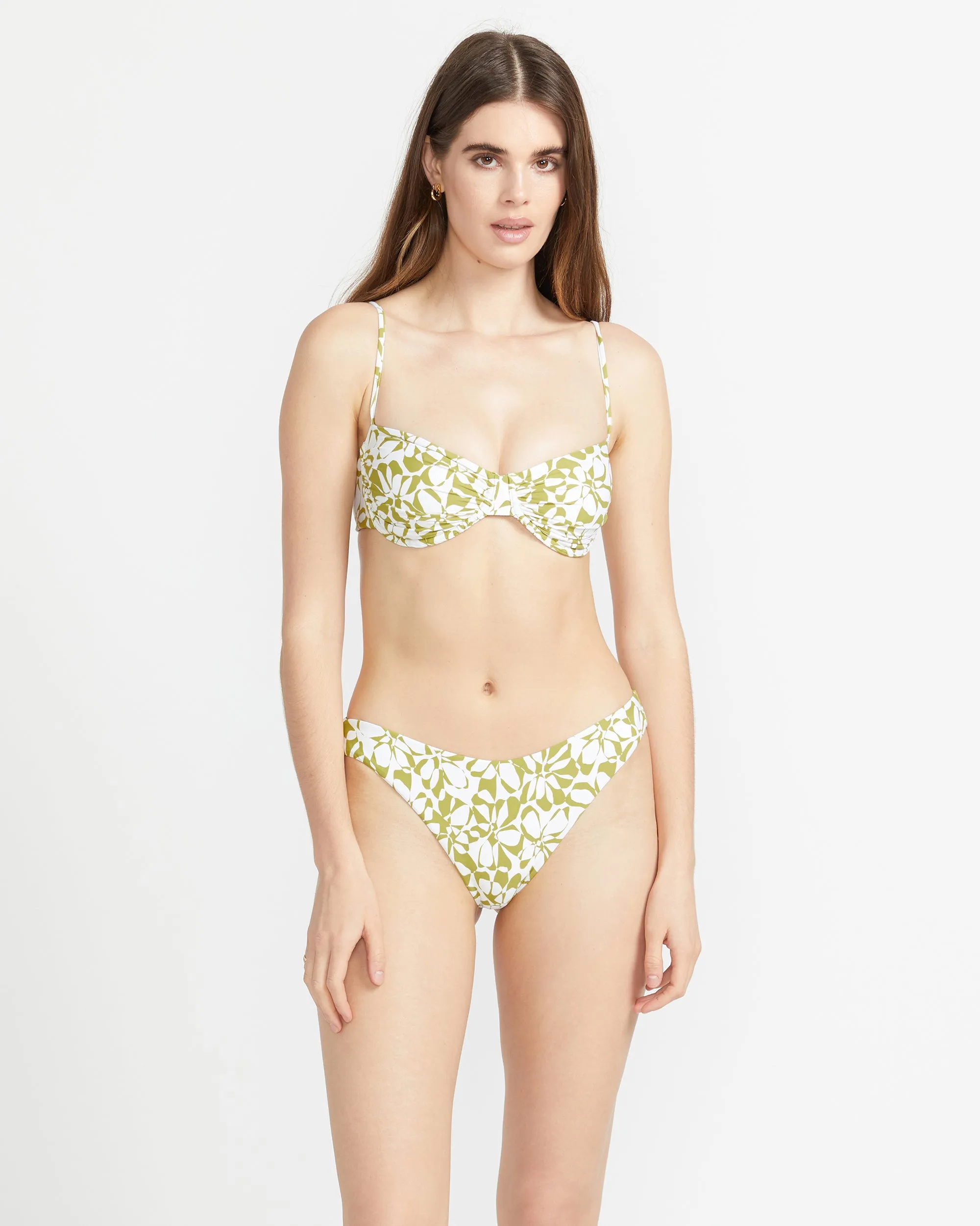 Carefree Cheekini Bikini Bottom - Shadow Lime sold by Volcom product image thumbnail 3