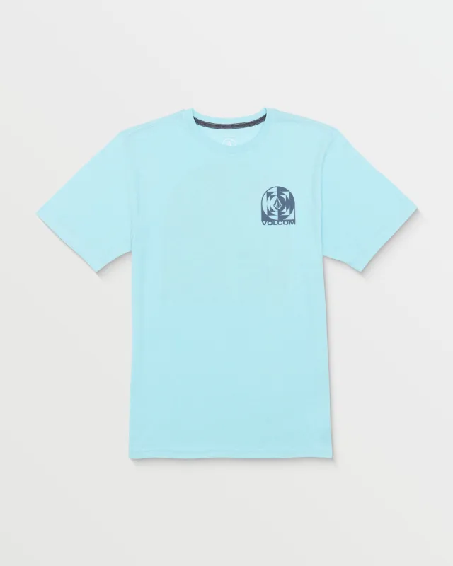 Echo Chamber Short Sleeve Tee - Horizon Blue Heather sold by Volcom