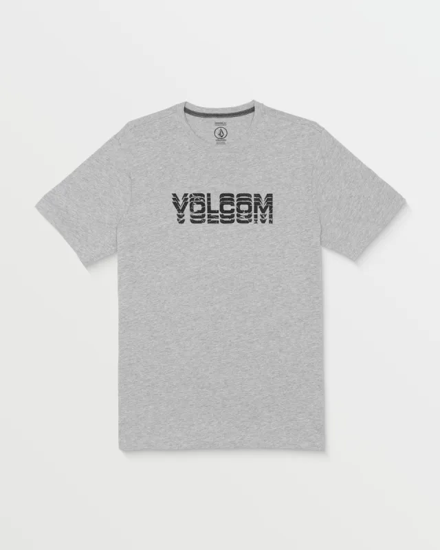 Cement Short Sleeve Tee - Heather Grey sold by Volcom